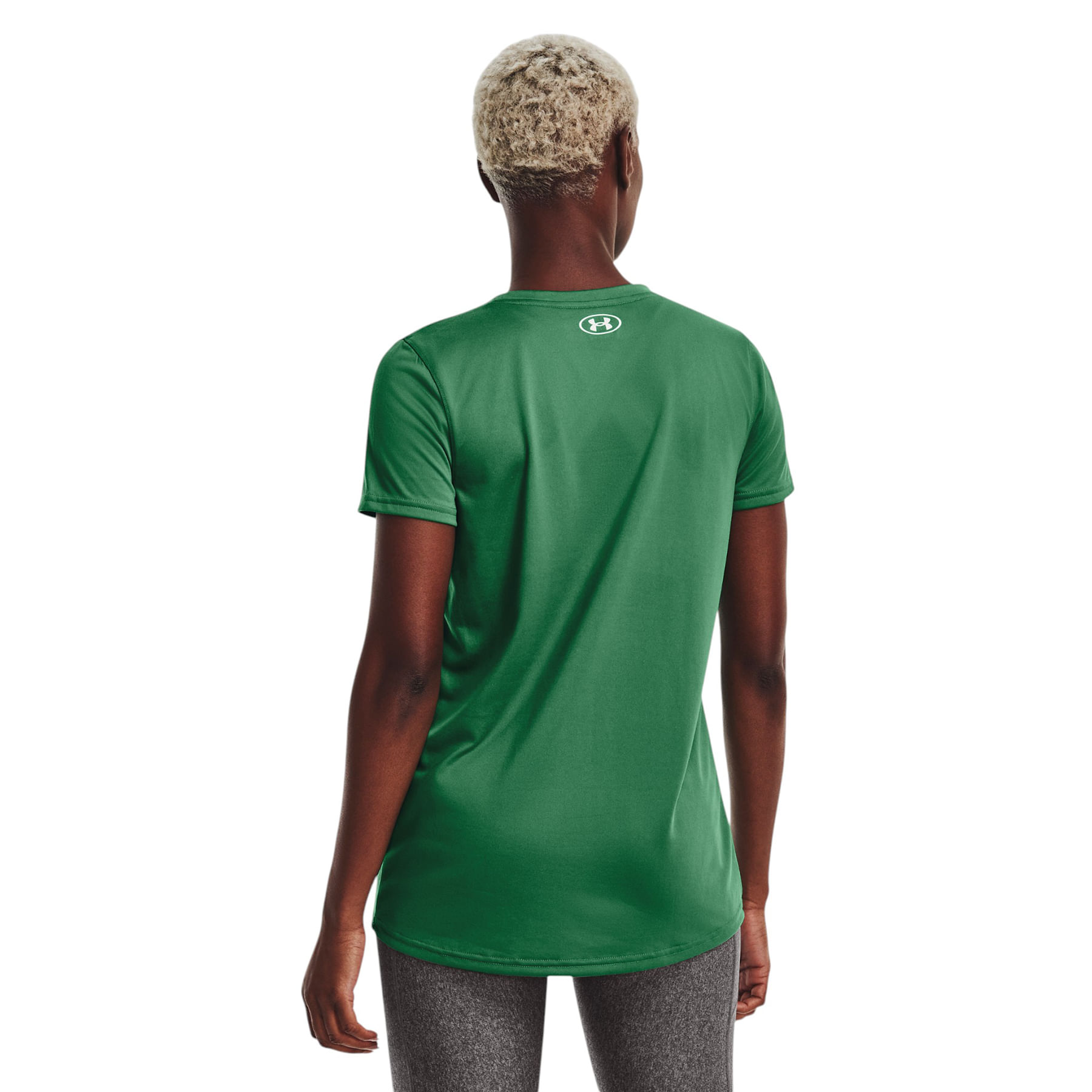 Under-Armour-Tech-Twist-Short-Sleeve-Shirt---Women-s-Green
