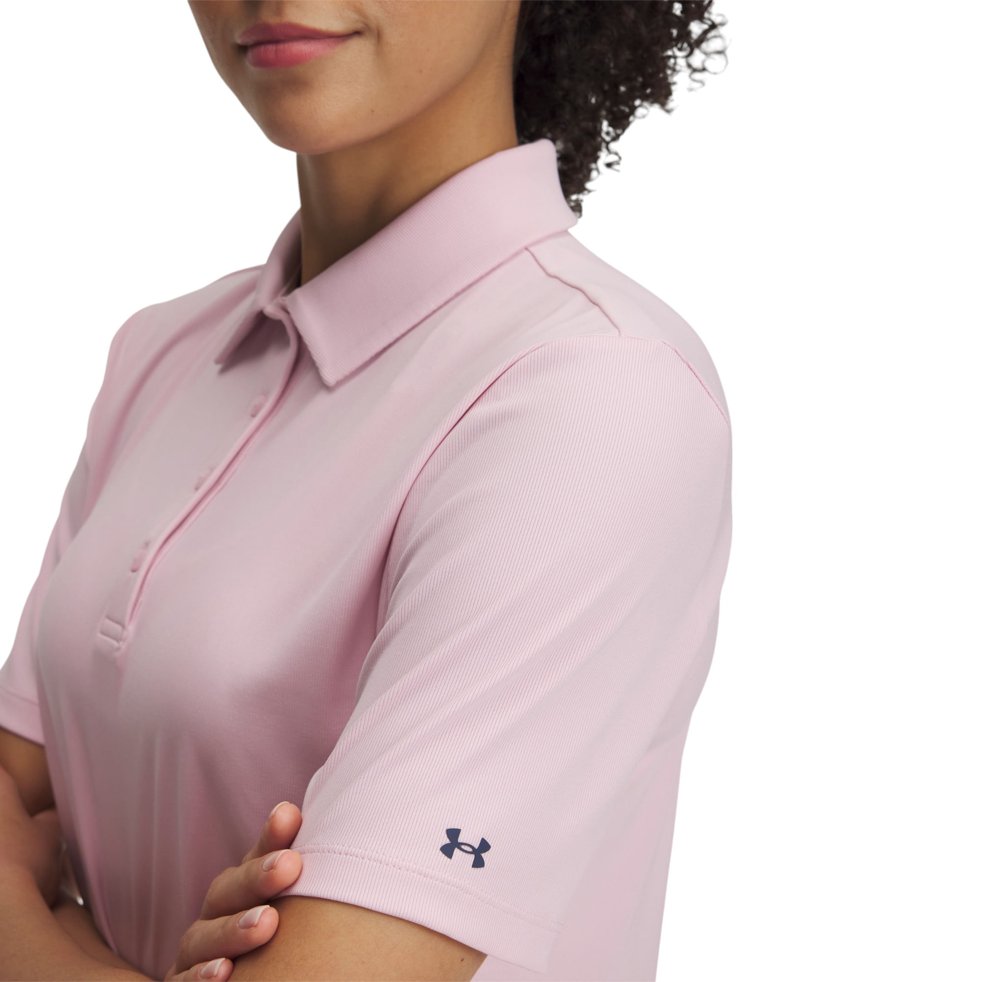 Under-Armour-UA-Drive-Boxy-Crop-Polo---Women-s-Prime-Pink---Downpour-Gray