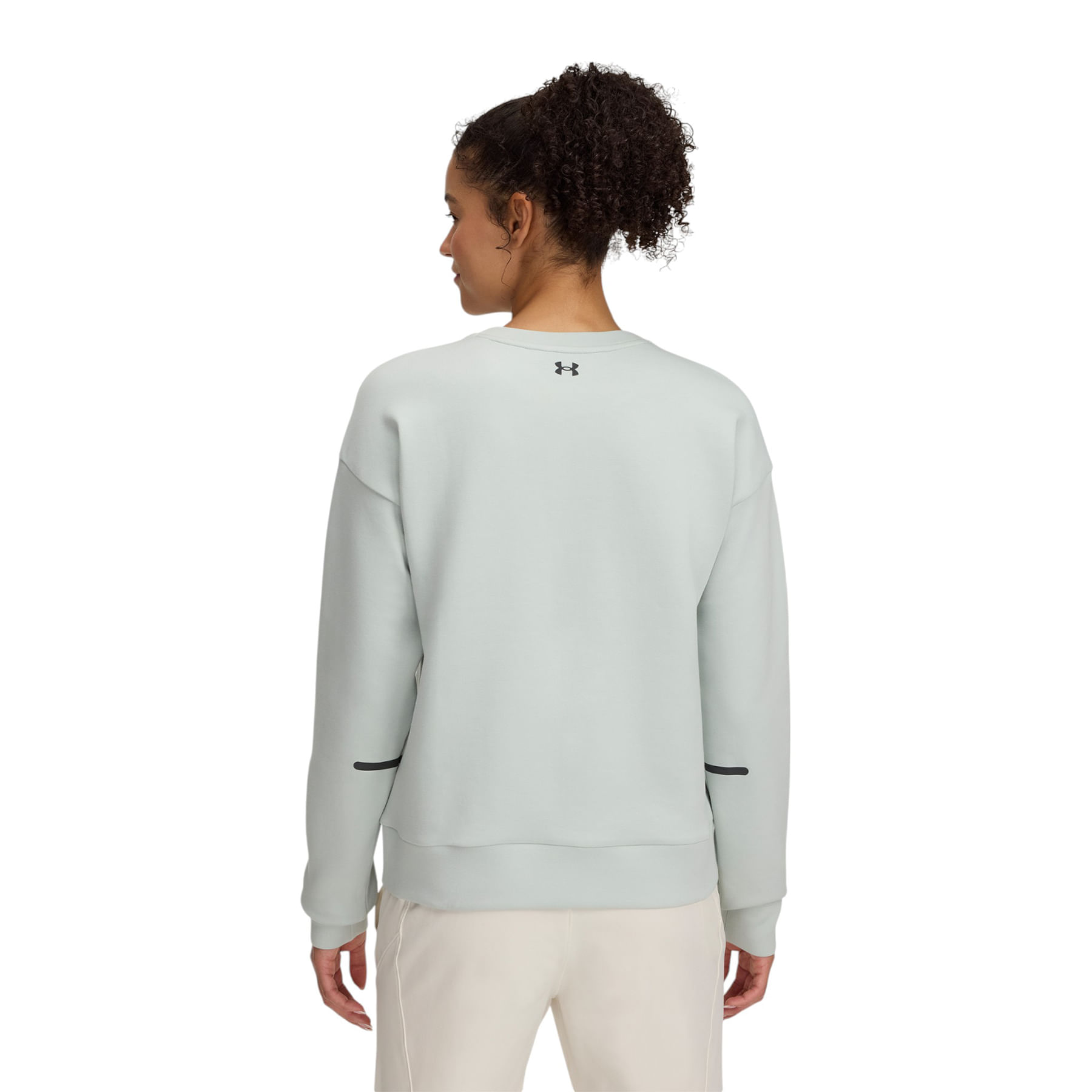 Under-Armour-UA-Unstoppable-Fleece-Crew---Women-s-Hydro-Green---Black