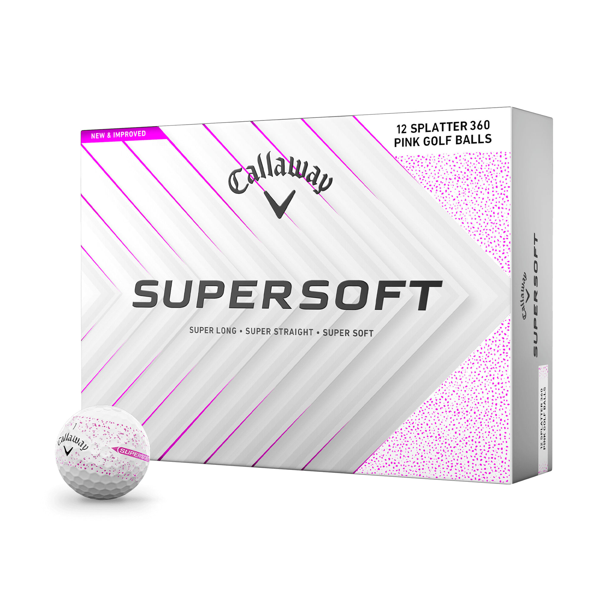 Callaway-Supersoft-Golf-Balls-2025--12-Pack--Pink-Splatter