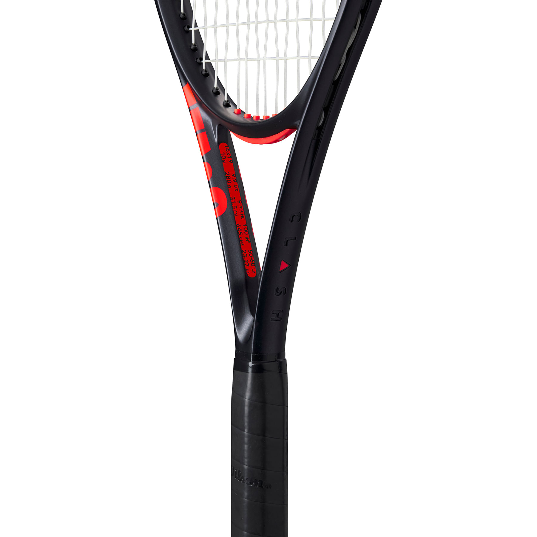 Wilson-100L-V3-Tennis-Racket-Black---Red