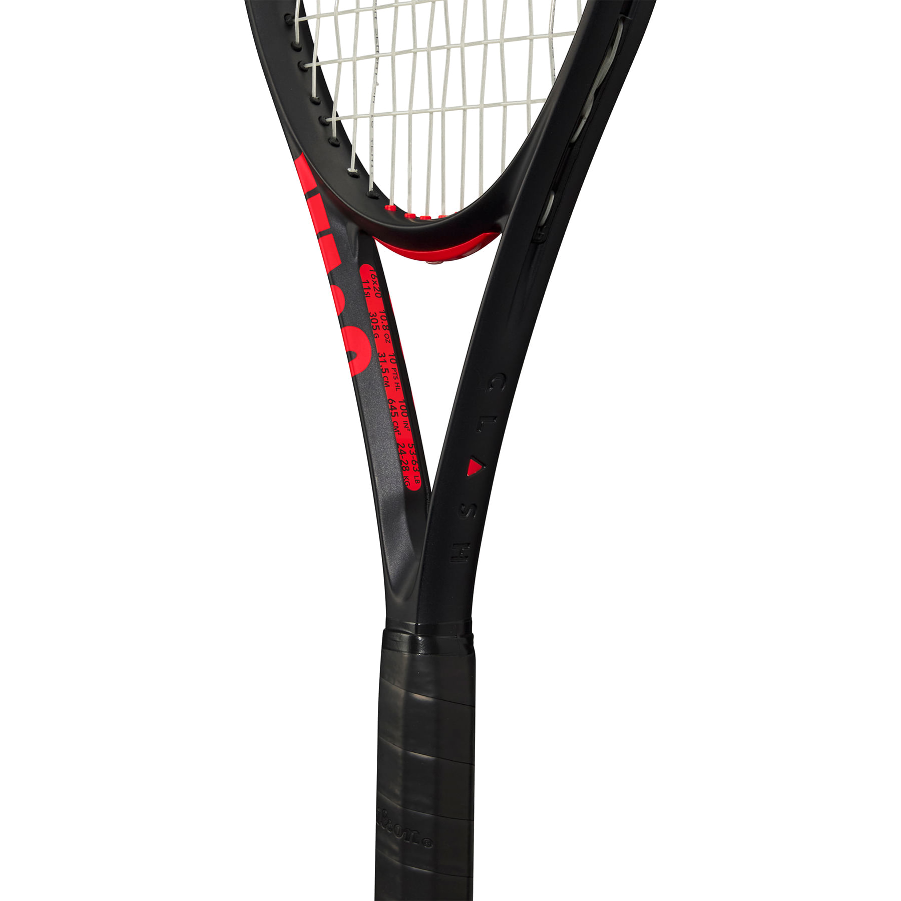 Wilson-Clash-100-Pro-V3-Tennis-Racket-Black---Red