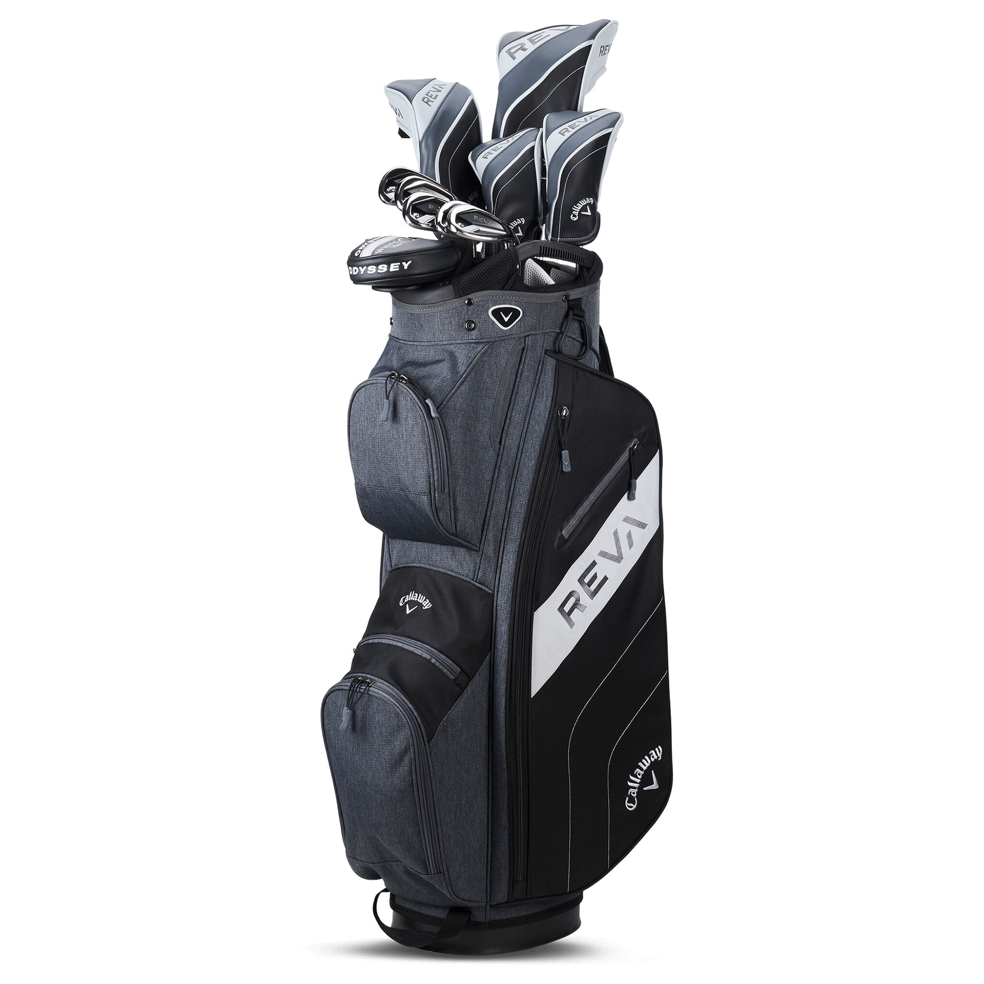 Callaway-REVA-11-Piece-Cart-Bag-Complete-Set---Women-s-Black