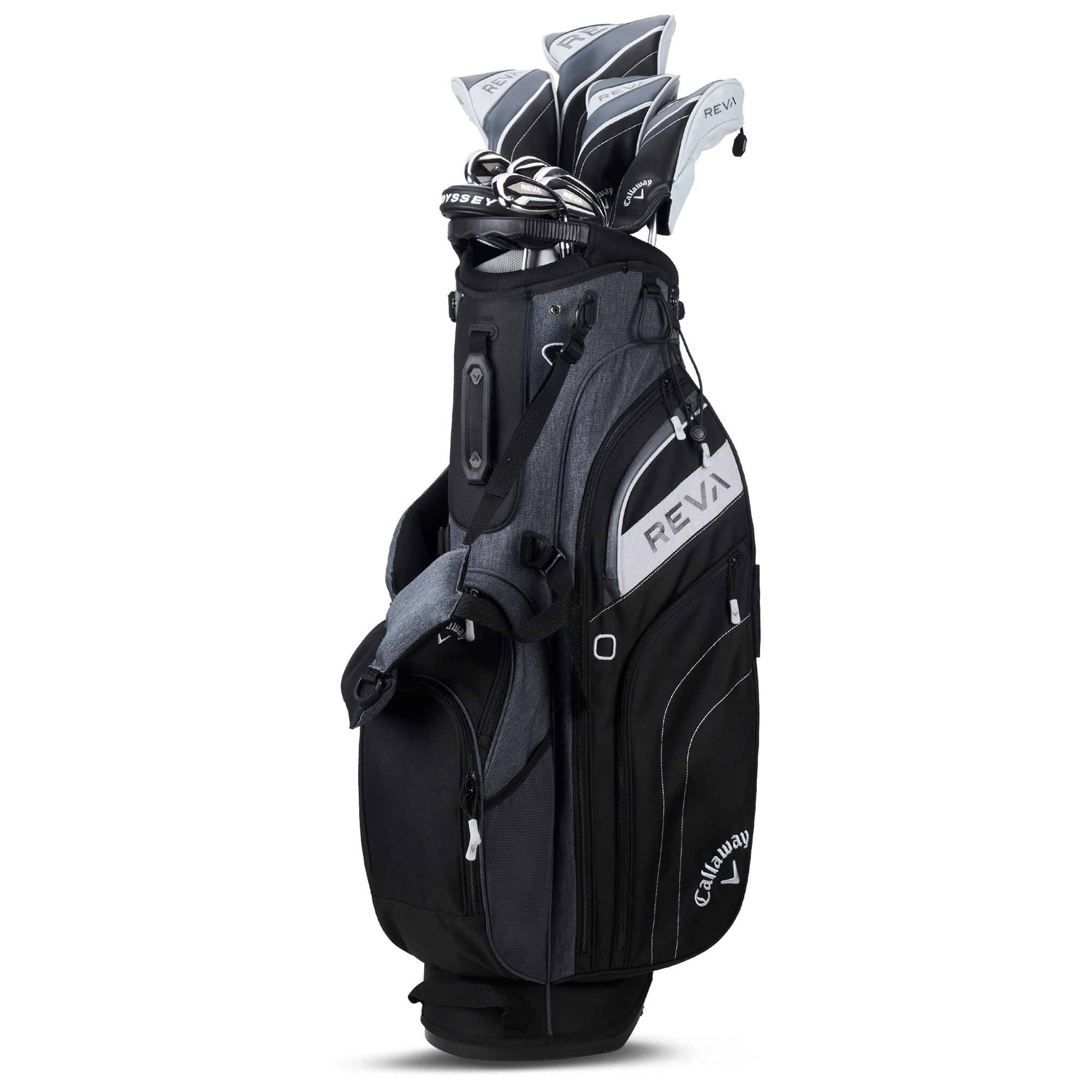 Callaway-REVA-11-Piece-Stand-Bag-Complete-Set---Women-s-Black