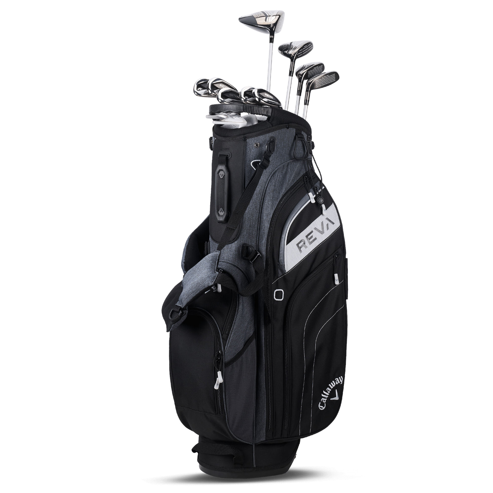 Callaway-REVA-11-Piece-Stand-Bag-Complete-Set---Women-s-Black