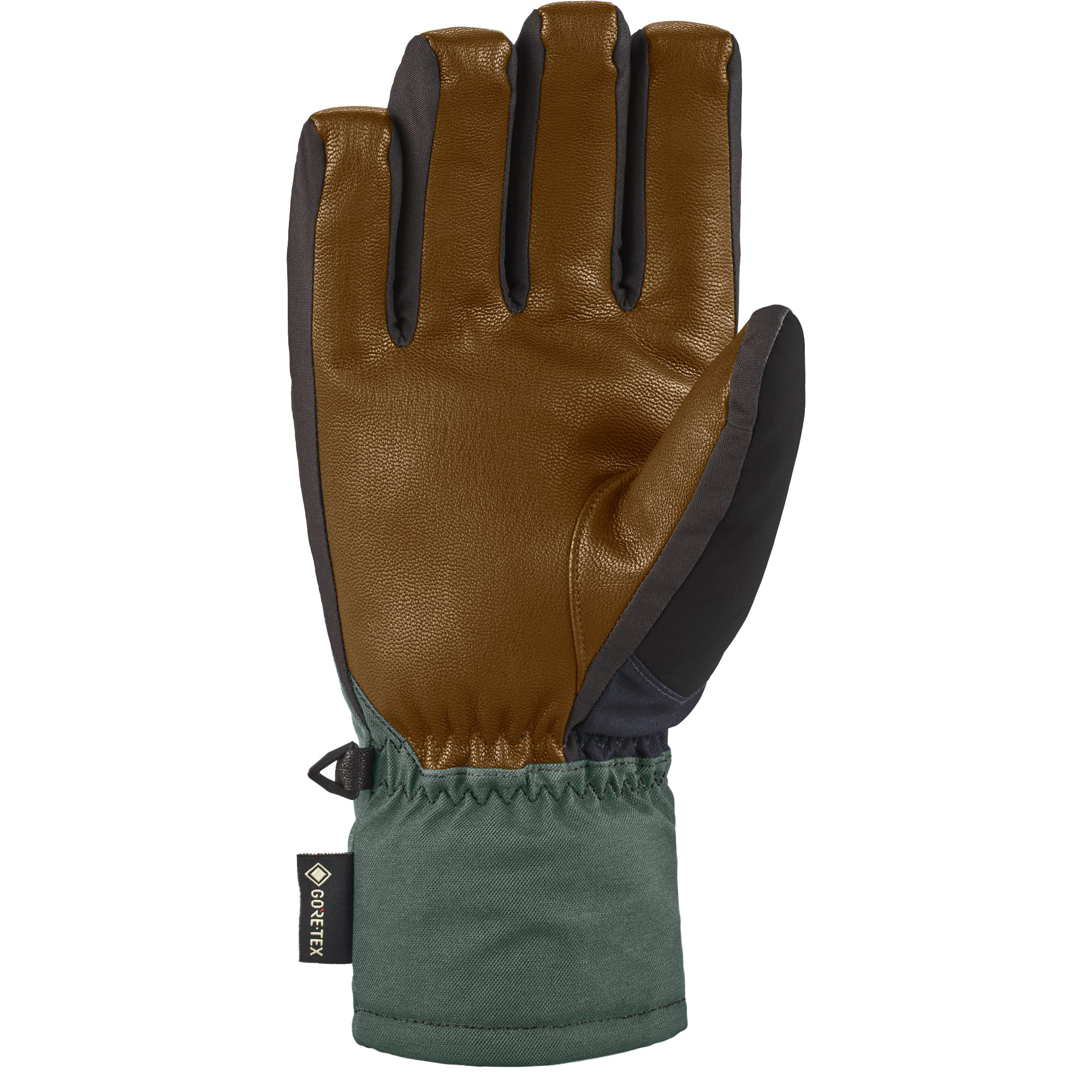 Dakine-Leather-Titan-Gore-Tex-Short-Glove---Men-s-Dark-Forest---Orange