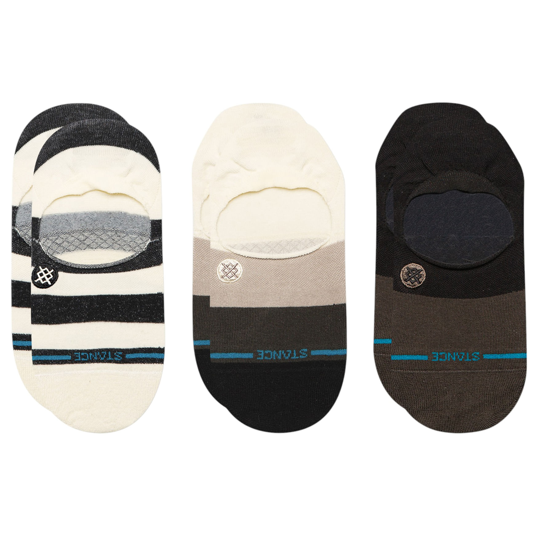 Stance-Punked-No-Show---Women-s--3-pack--Black