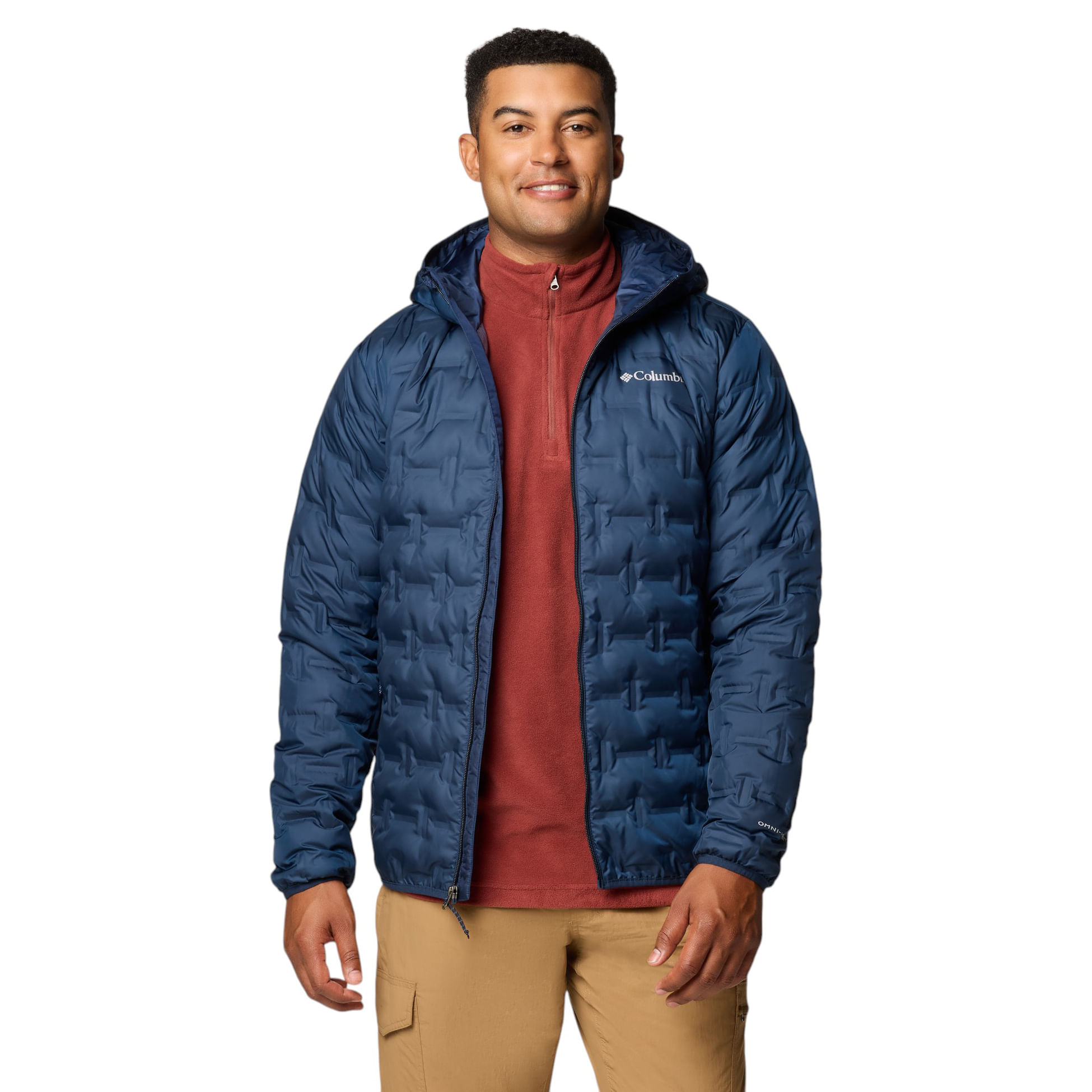 Columbia-Delta-Ridge-II-Down-Hooded-Jacket---Men-s-Collegiate-Navy