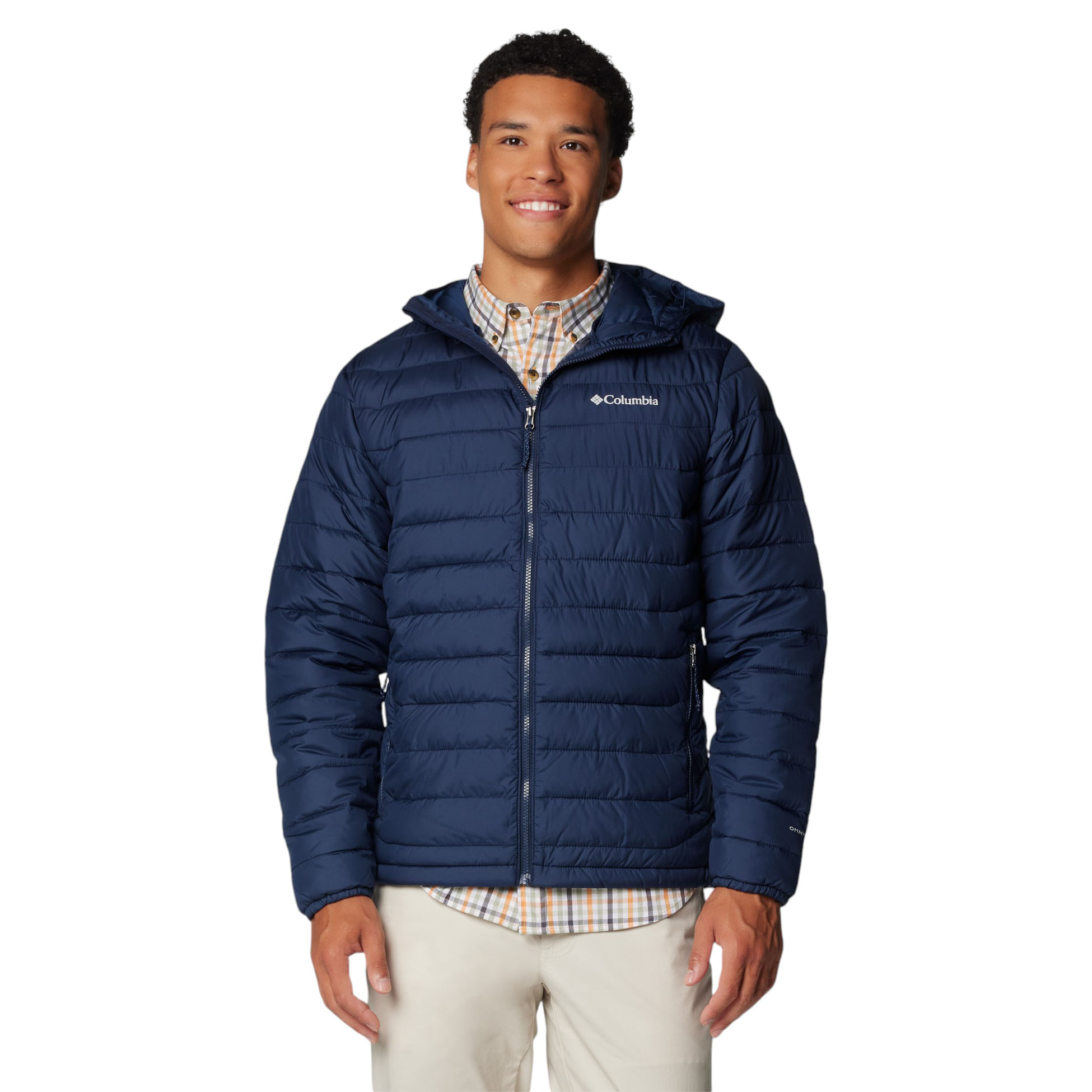 Columbia-Powder-Lite-II-Hooded-Jacket---Men-s-Collegiate-Navy