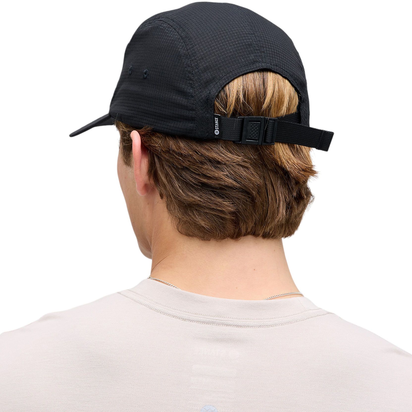 Stance-Kinetic-Adjustable-Ripstop-Cap---Men-s-Black