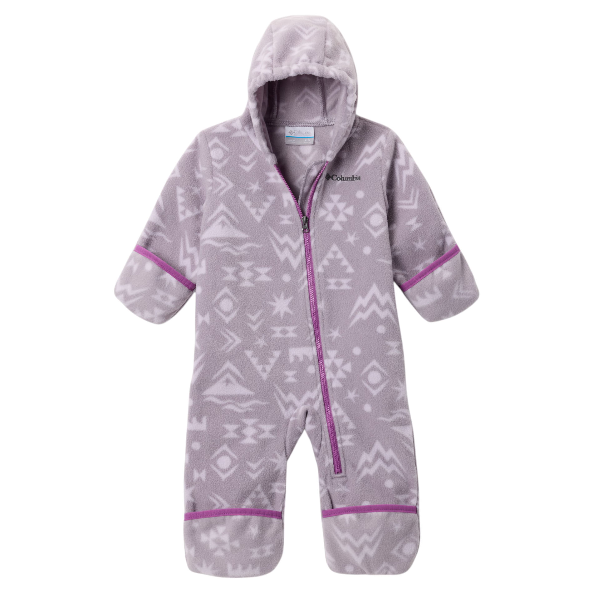 Columbia-Snowtop-II-Bunting---Infant-Shale-Purple-Peaked-Tonal