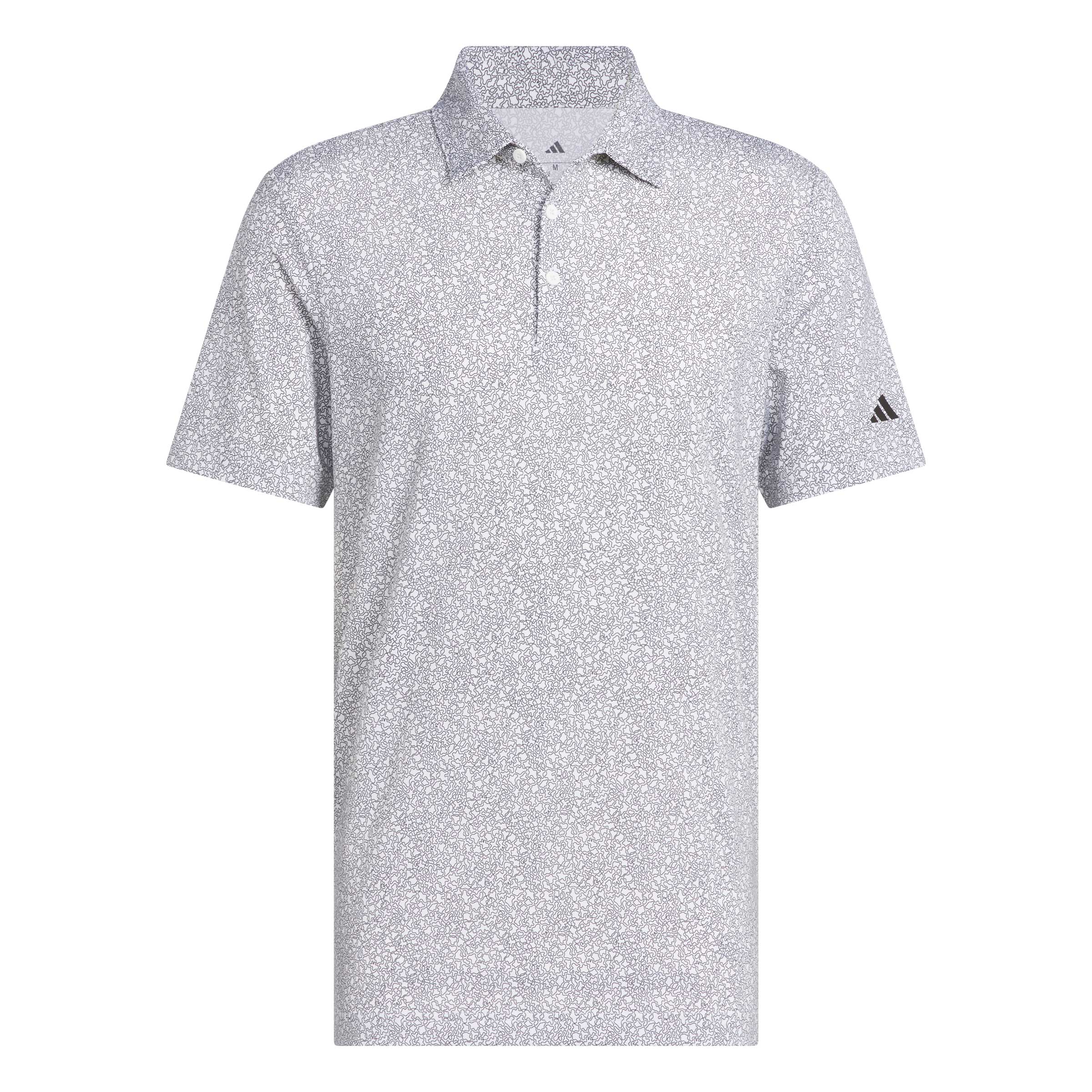 adidas-Ultimate-365-Mini-Bunker-Polo---Men-s-WHITE---BLACK