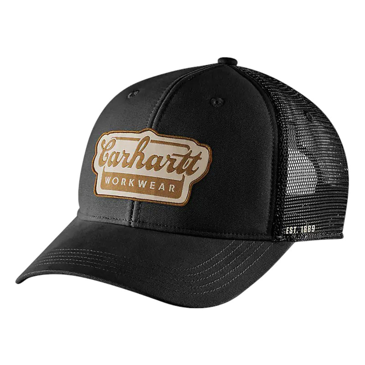 Carhartt Men's Black Carhartt Trucker Hat Carhartt Frf Twill