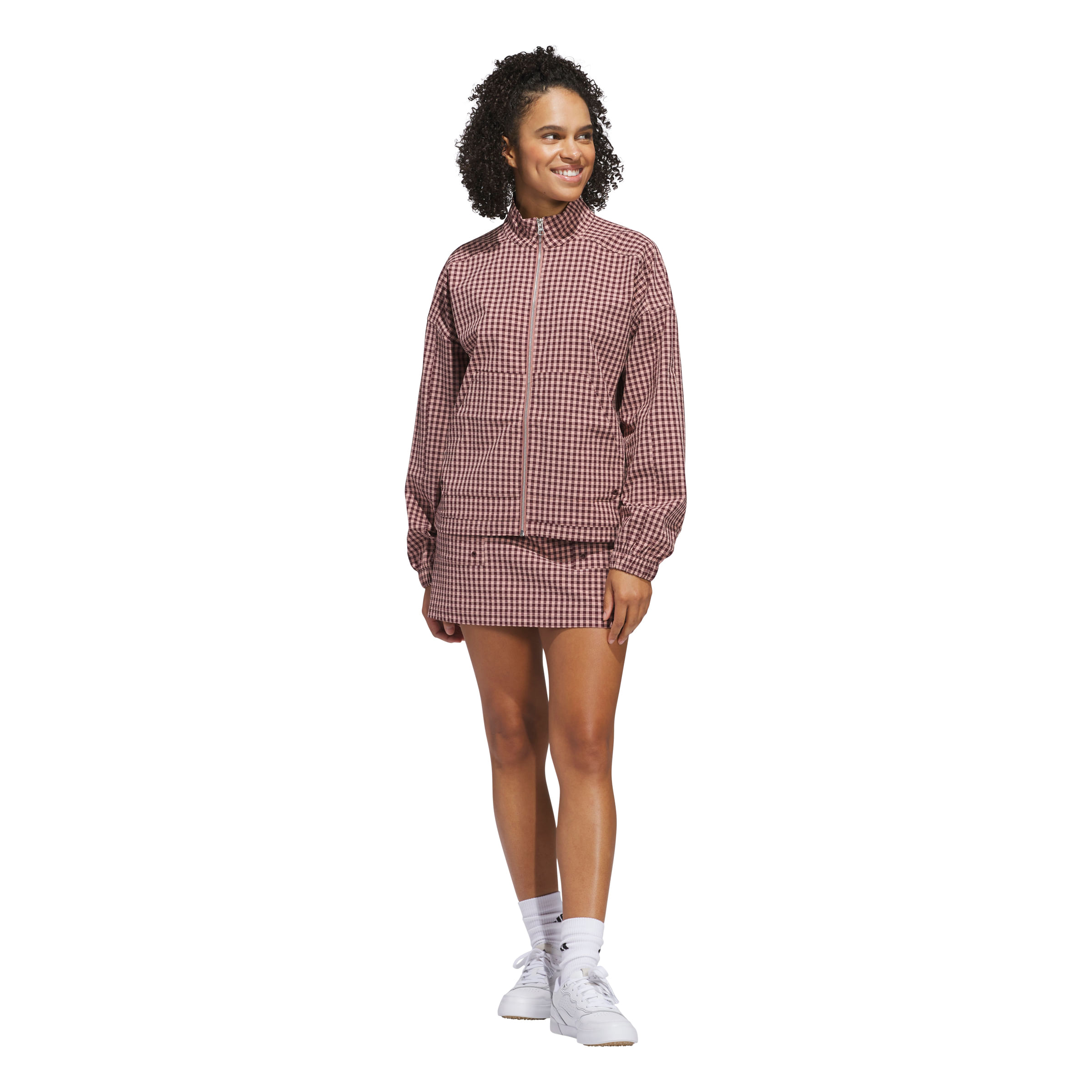 adidas-Ultimate365-Gingham-Jacket---Women-s-Aurora-Ruby