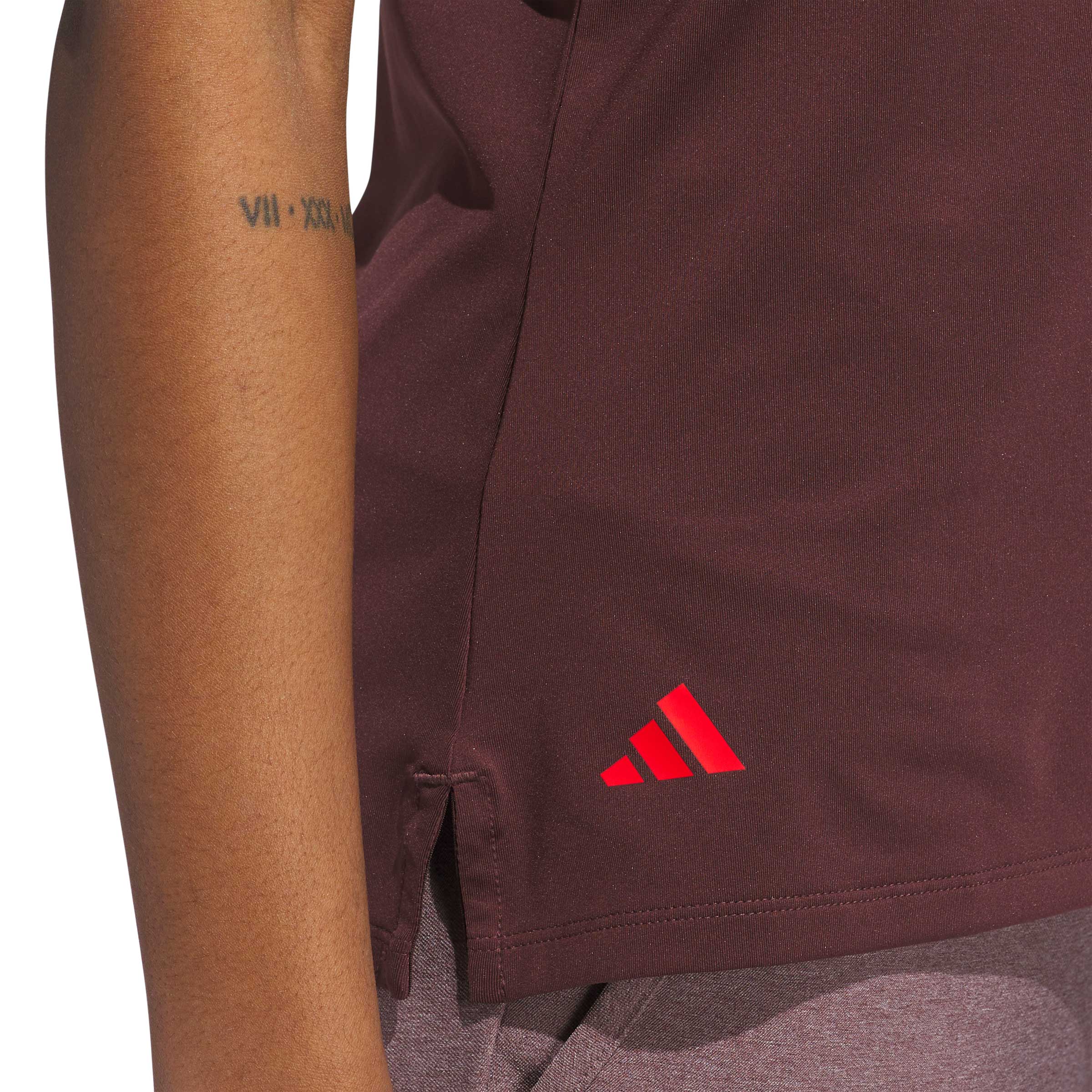 adidas-Ultimate365-Solid-Short-Sleeve-Polo---Women-s-Aurora-Ruby