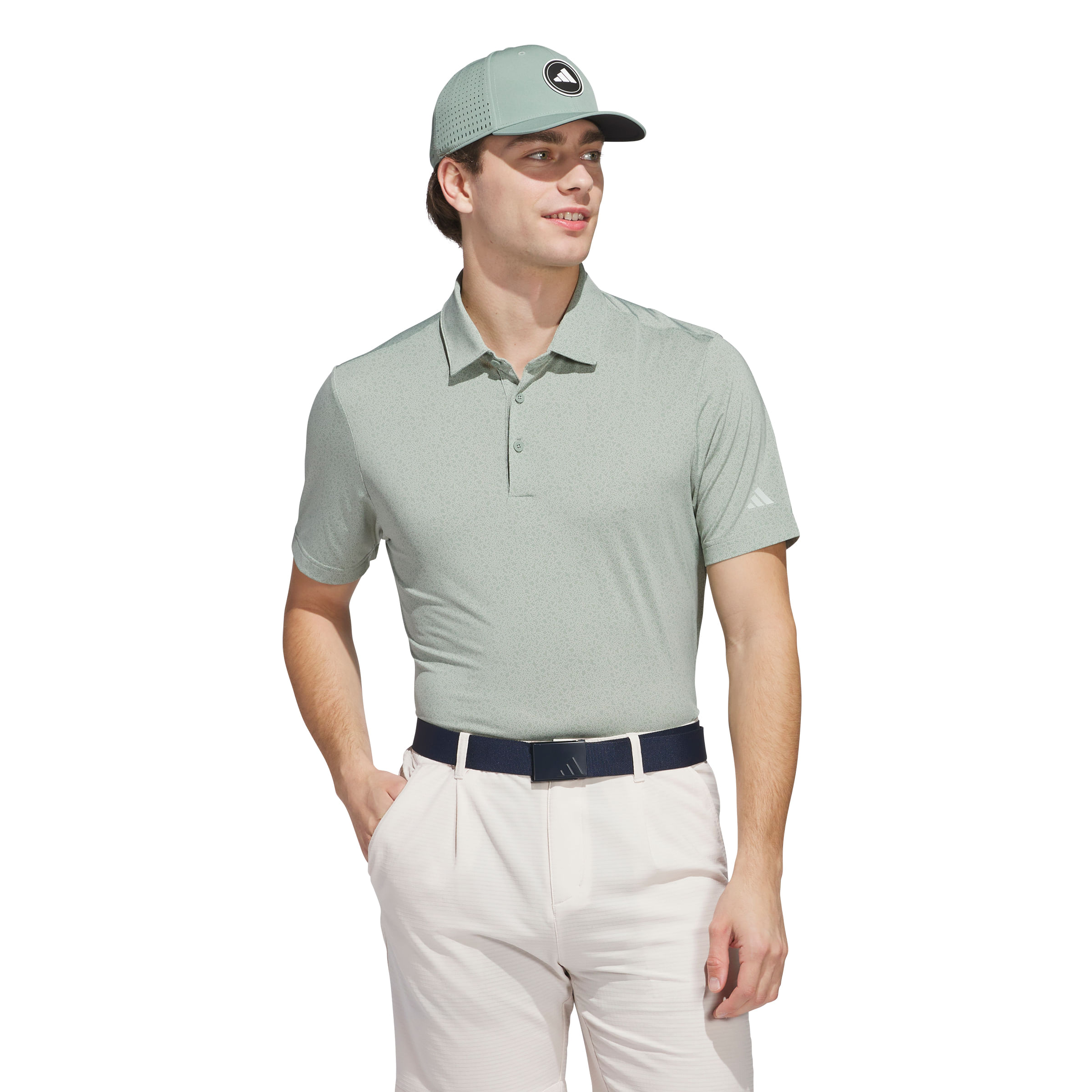 adidas-Ultimate-365-Mini-Bunker-Polo---Men-s-SILGRN