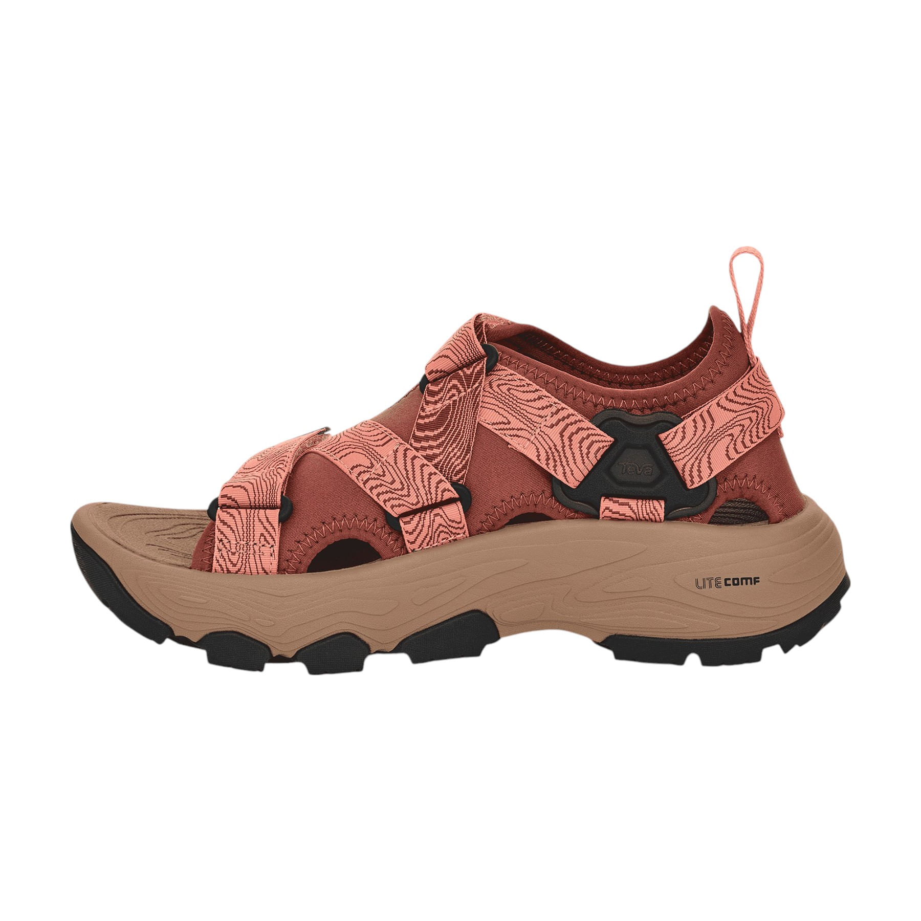 サンダル・ミュール Teva Women's Grandview Max Sandal (BLK) STVF2516230BLK Grandview Max Sandal