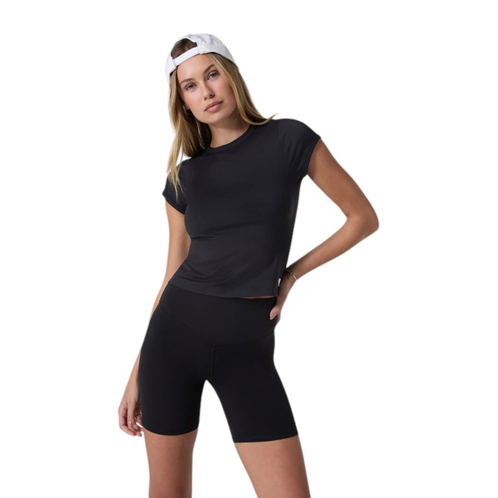 Vuori-Short-Sleeve-Halo-Baby-Tee---Women-s-Solid-Black