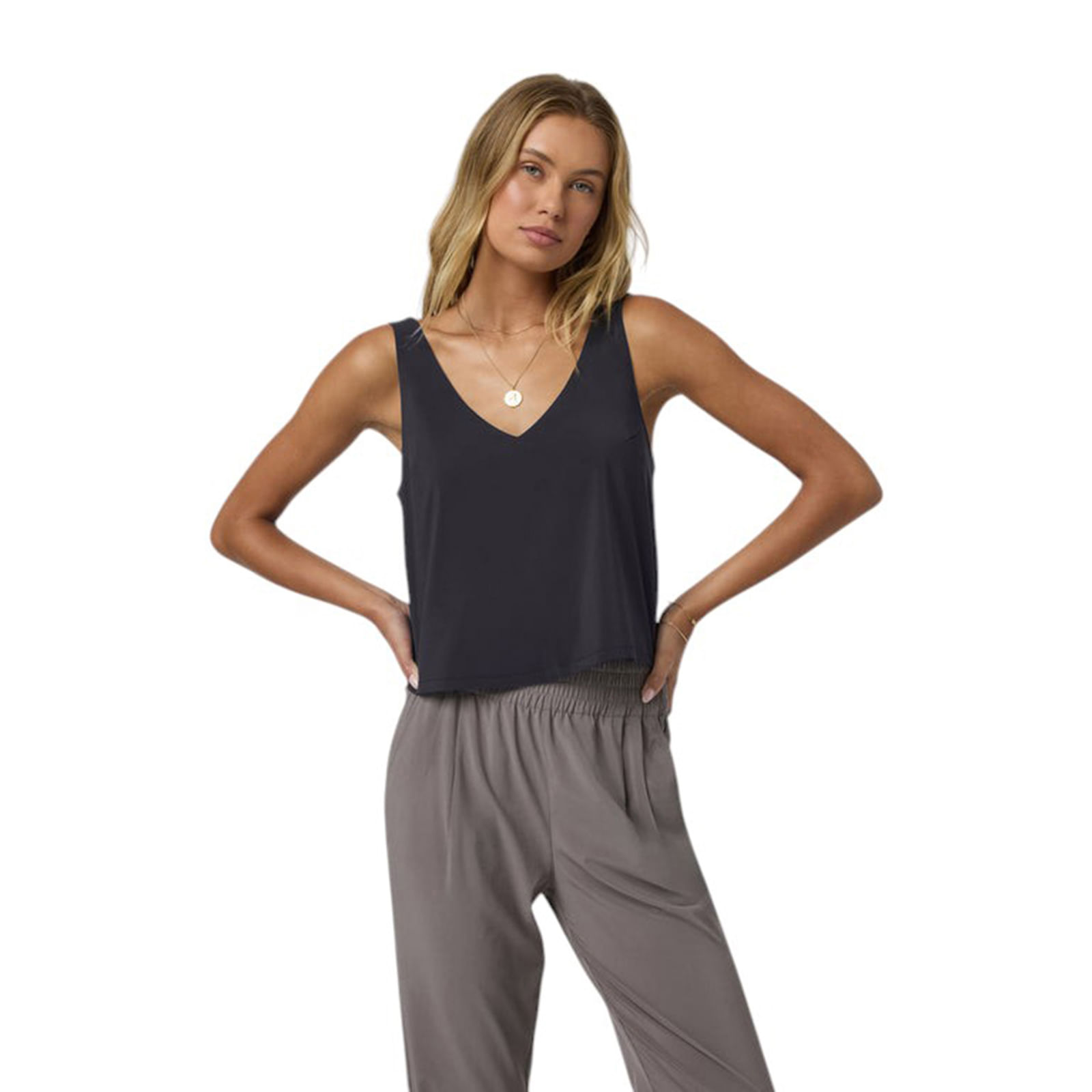 Vuori-SL-Villa-Cropped-Tank---Women-s-Black