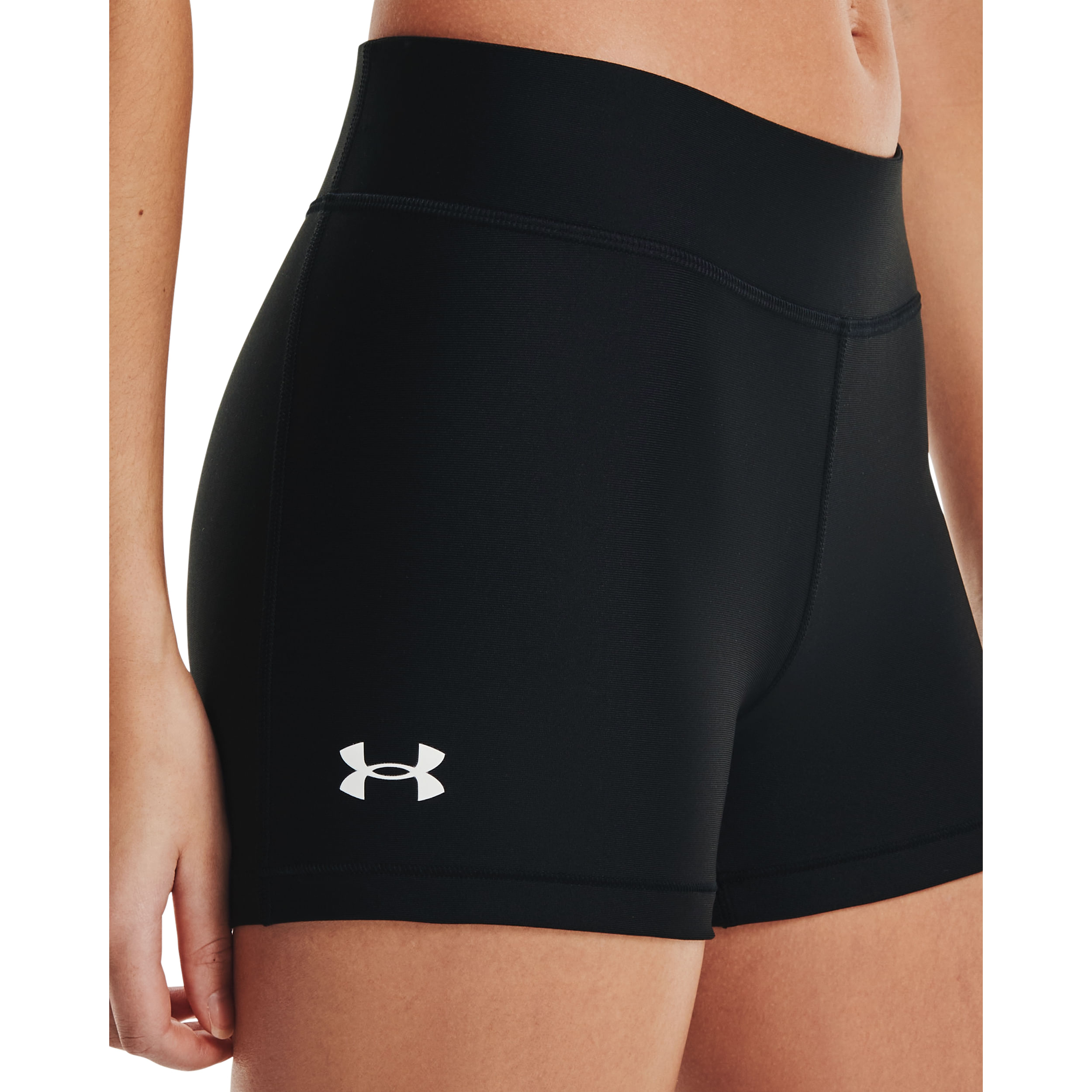 Under-Armour-Heatgear-Armour-Mid-Rise-Short---Women-s-Black---White