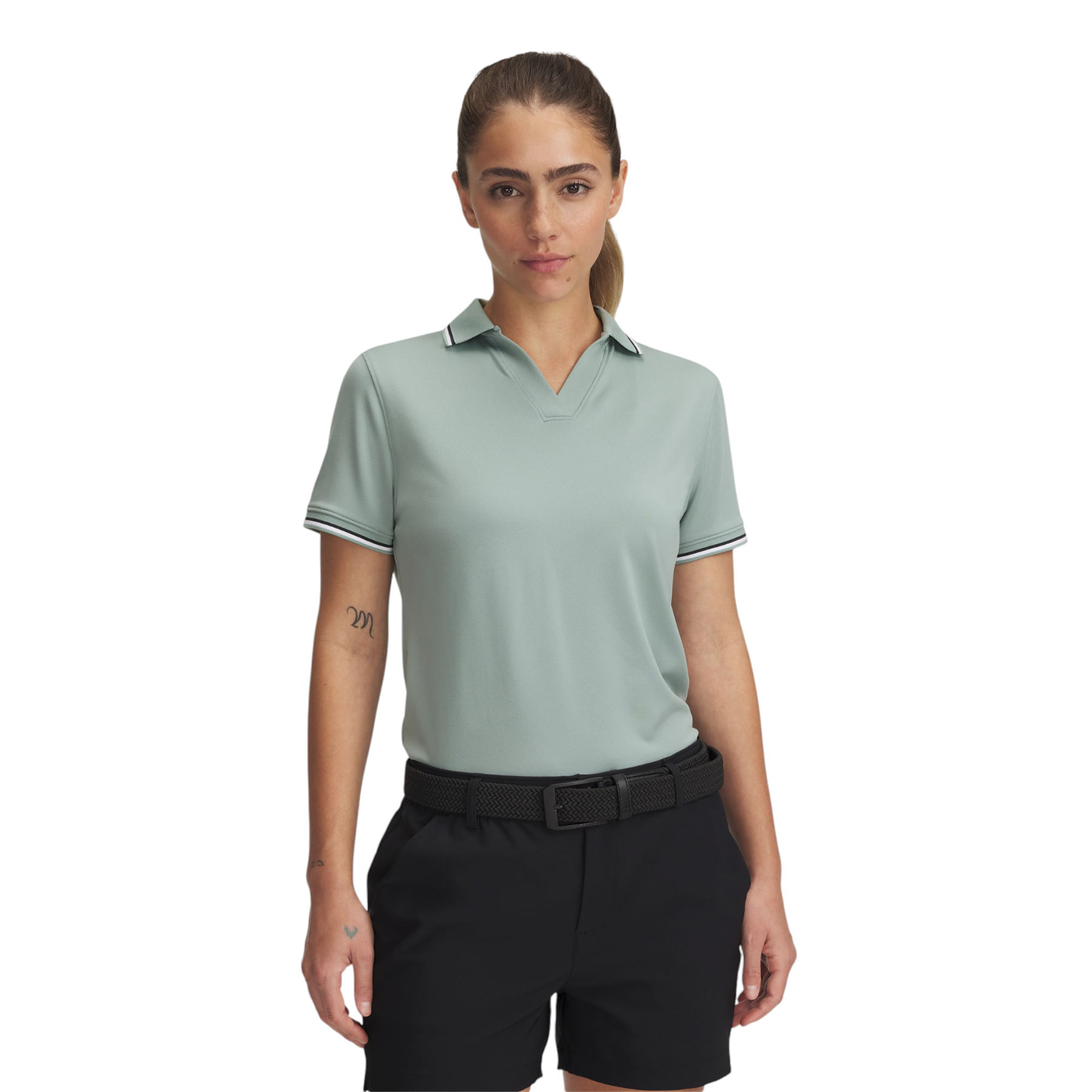 Under Armour UA Drive Rib Short Sleeve Polo Women's