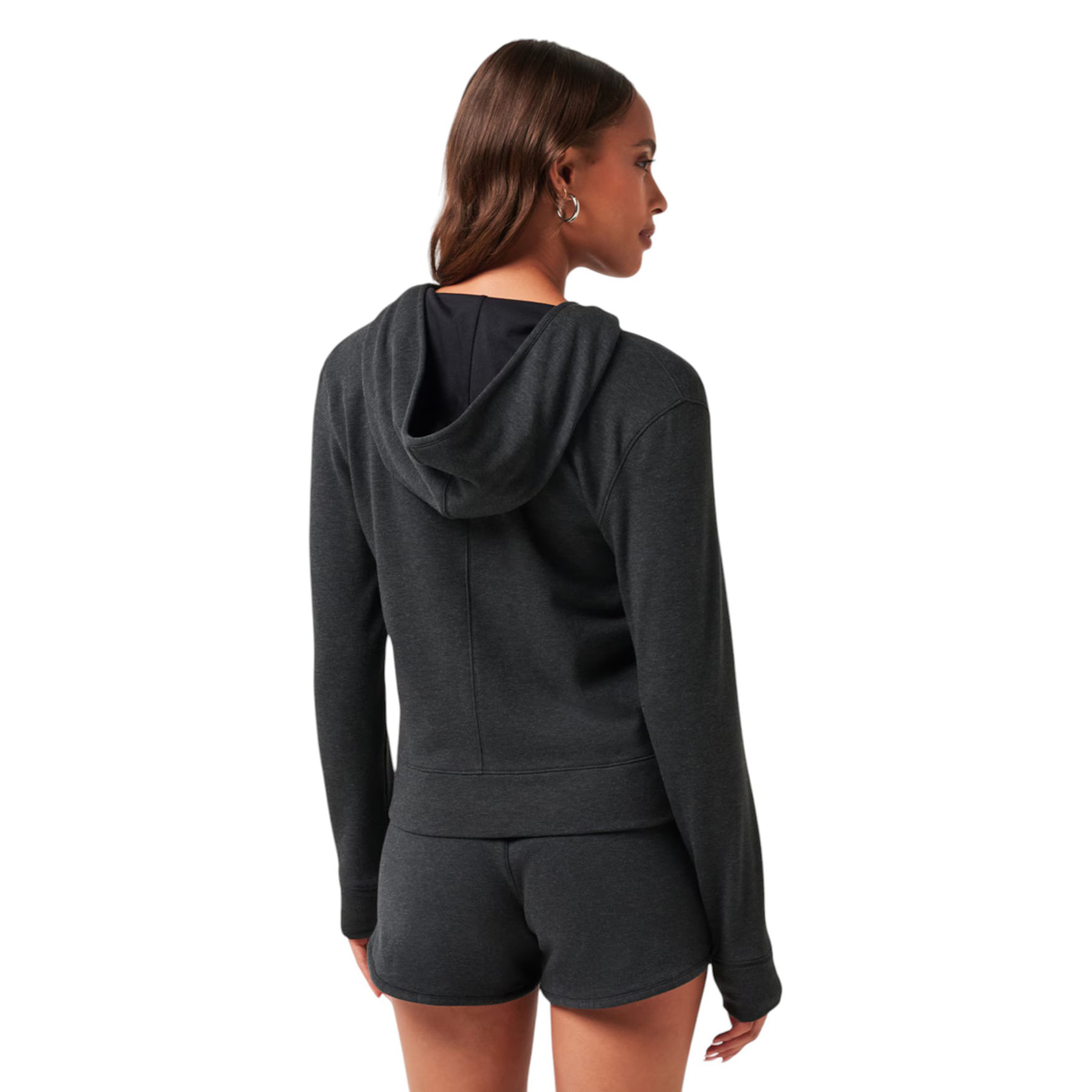 TravisMathew-Cloud-Zip-Hoodie---Women-s-Heather-Black