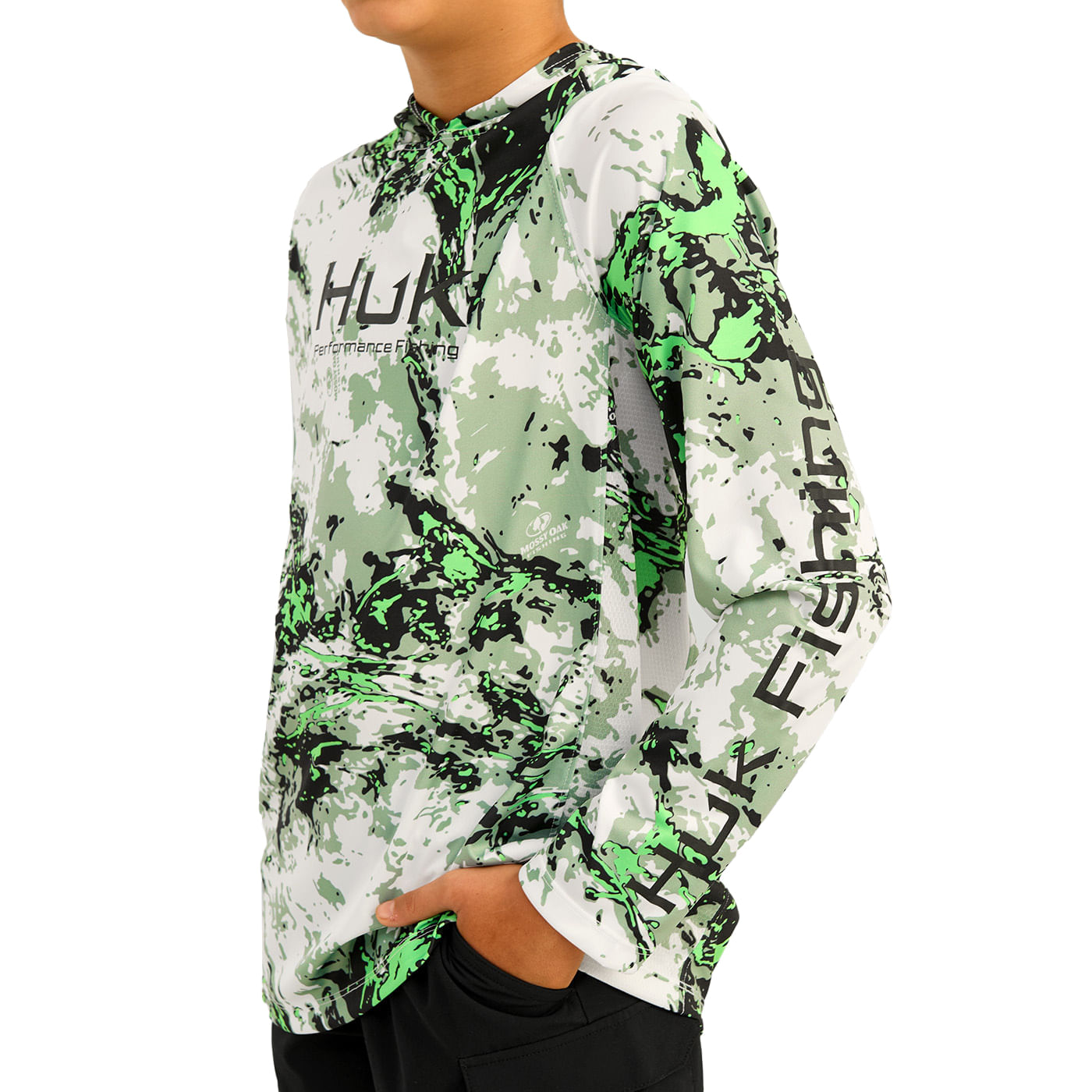 Huk-Mossy-Oak-Printed-Pursuit-Hoodie---Youth-Fog-Green