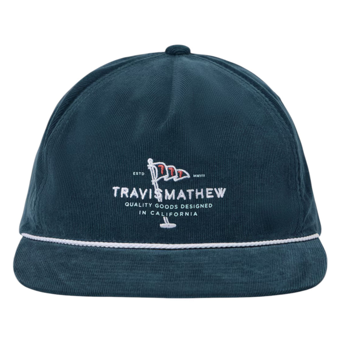 TravisMathew-One-For-The-Money-Snapback-Hat-Mood-Indigo---Vintage