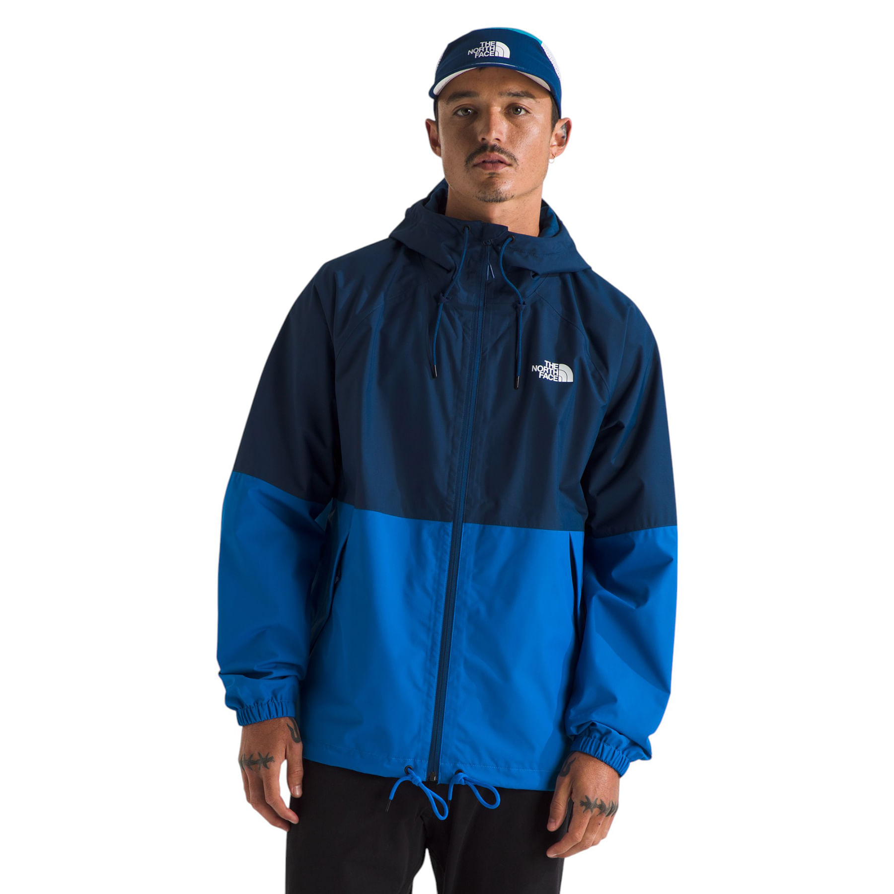The-North-Face-Antora-Rain-Hoodie---Men-s-Estate-Blue---Hero-Blue