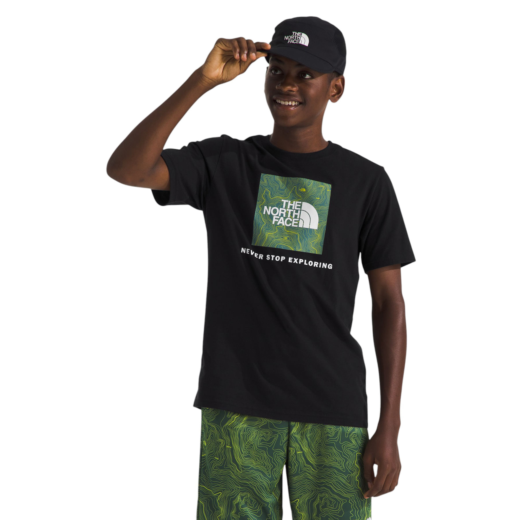 The-North-Face-Box-NSE-Short-Sleeve-Tee---Youth-TNF-Black