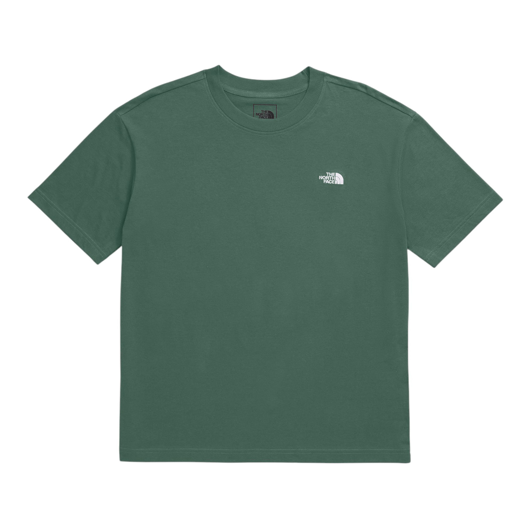The-North-Face-Short-Sleeve-Evolution-Oversized-Tee---Women-s-Duck-Green
