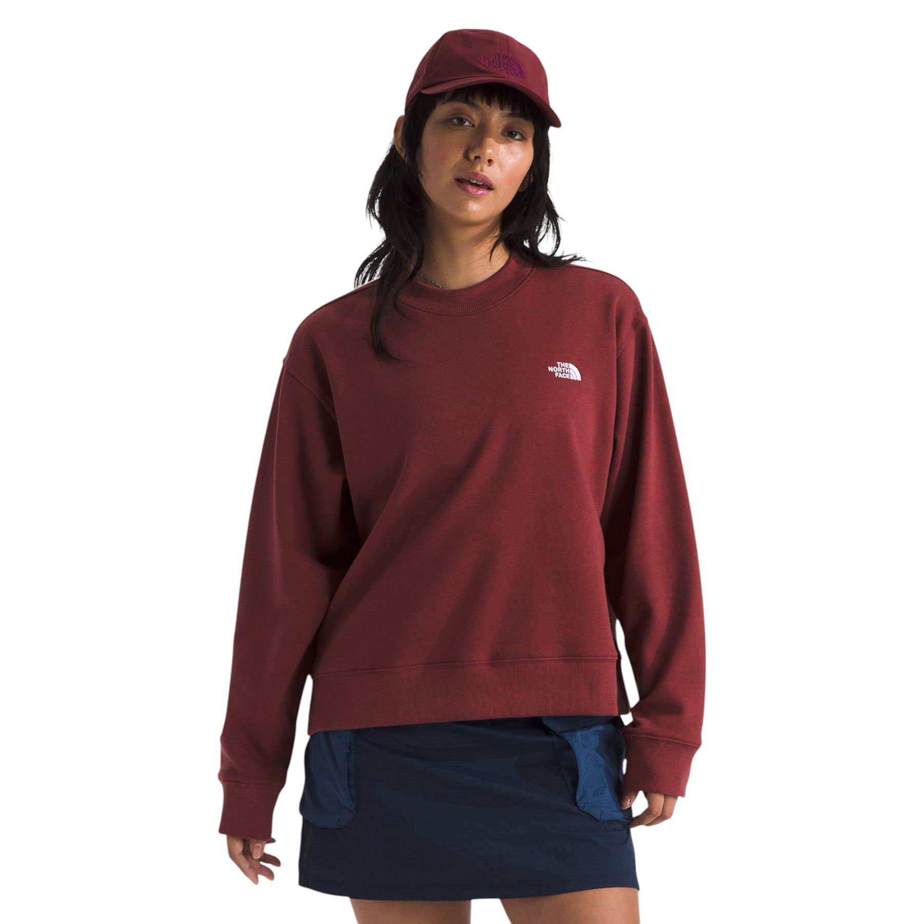 The-North-Face-Evolution-Fleece-Top---Women-s-Sumac