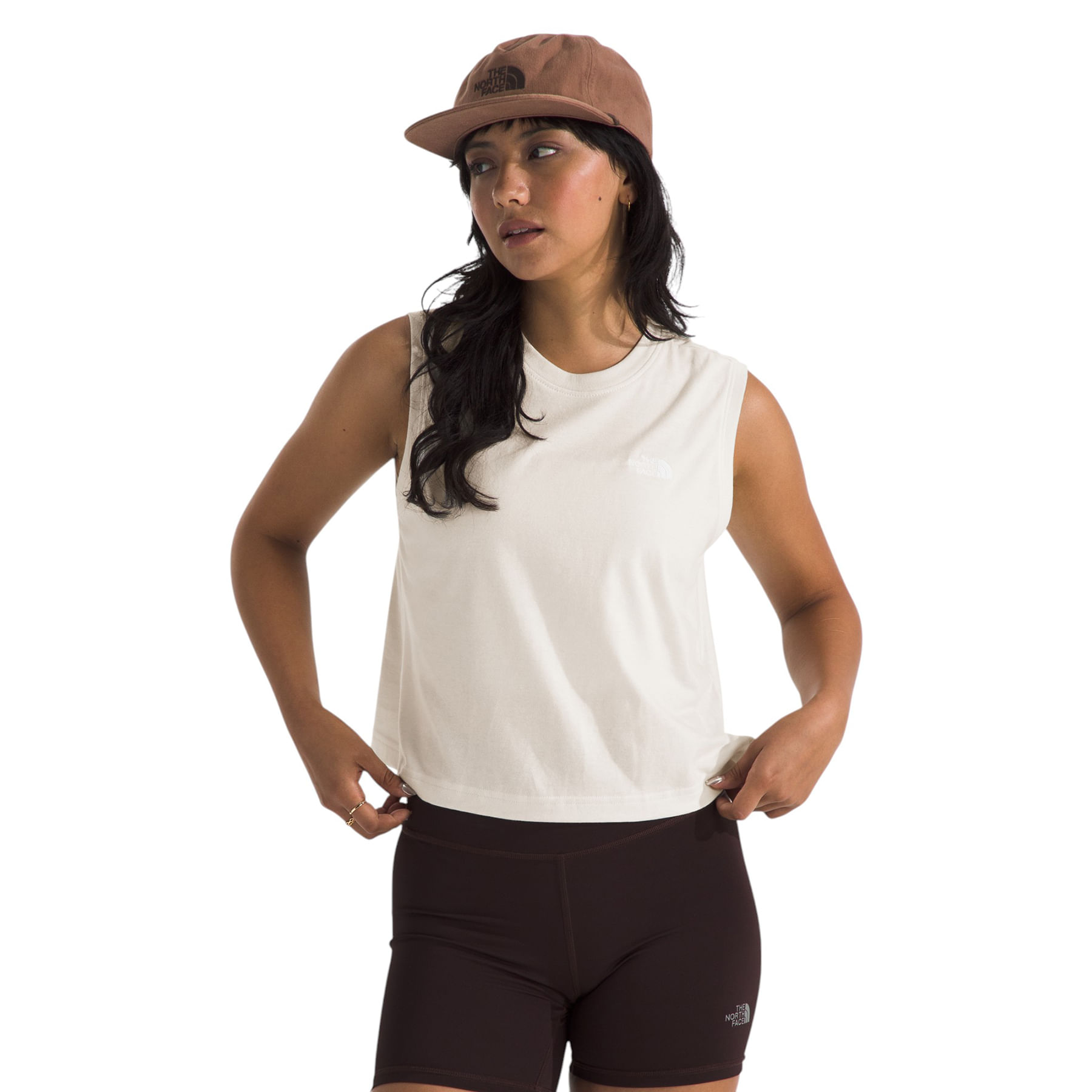 The-North-Face-Evolution-Tank---Women-s-White-Dune