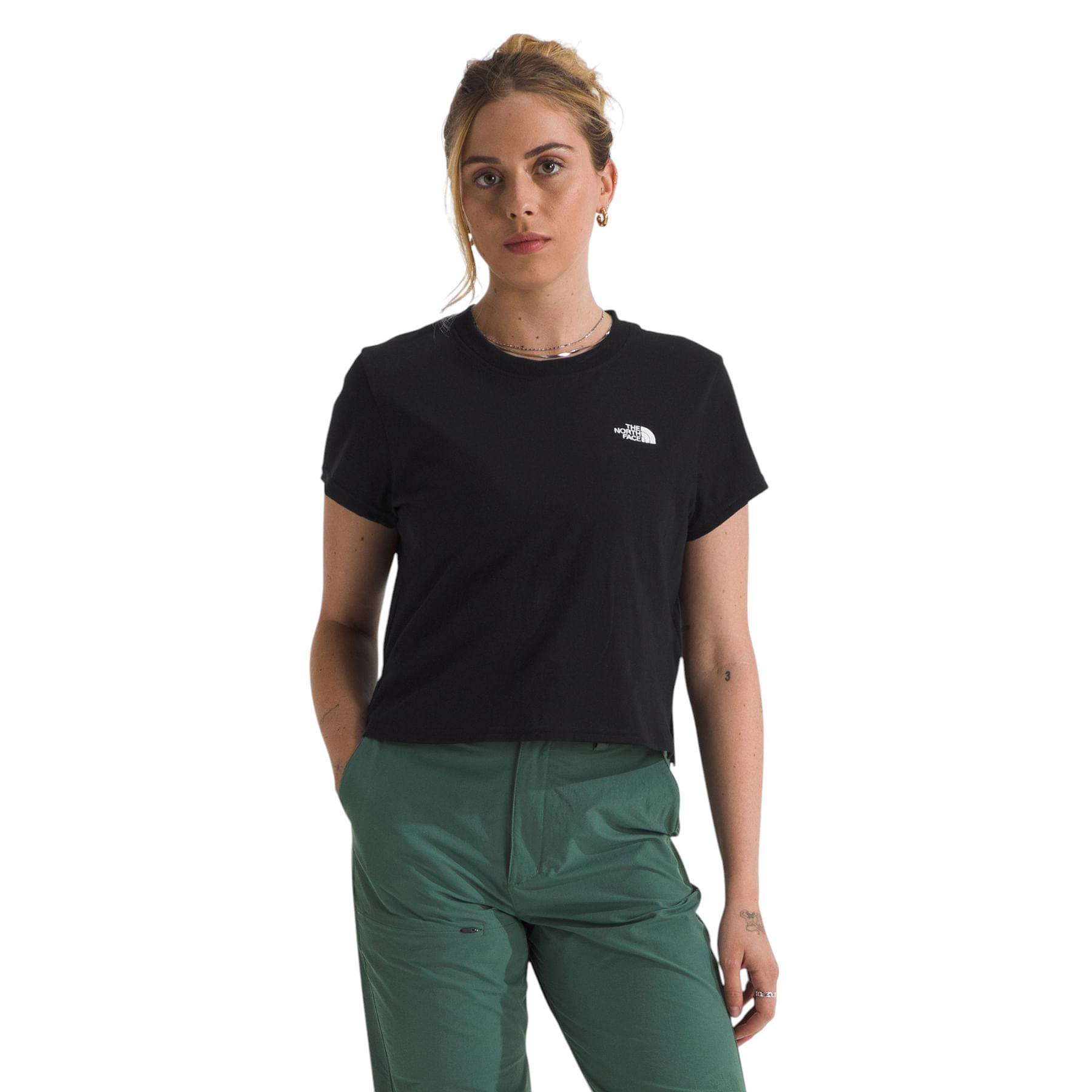 The-North-Face-Evolution-Short-Sleeve-Shirt---Women-s-TNF-Black