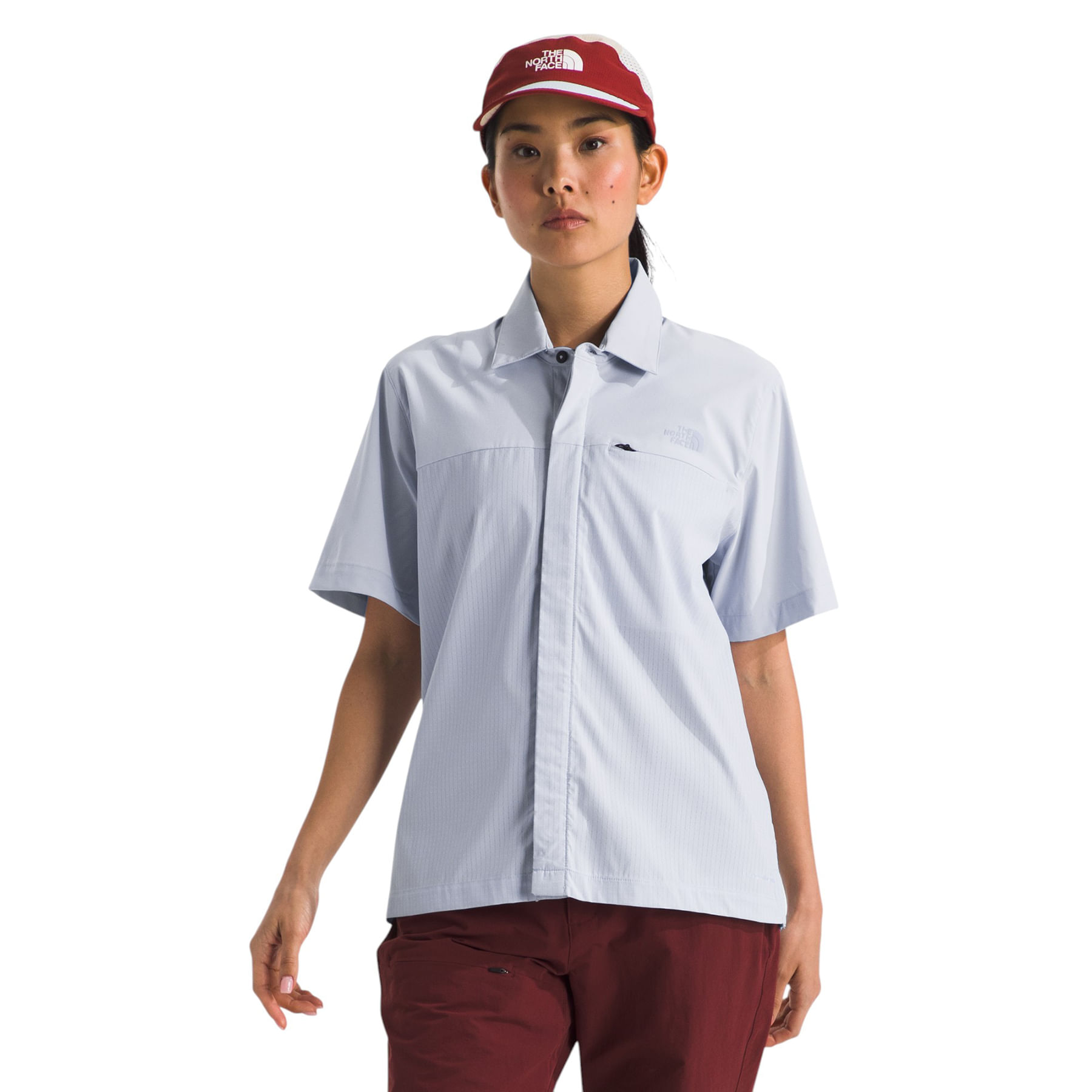 ★THE NORTH FACE★ Workwear Short Sleeve T-ShirtCREAM NH8SR0 Mens-LIGHTRANGE-Packable-