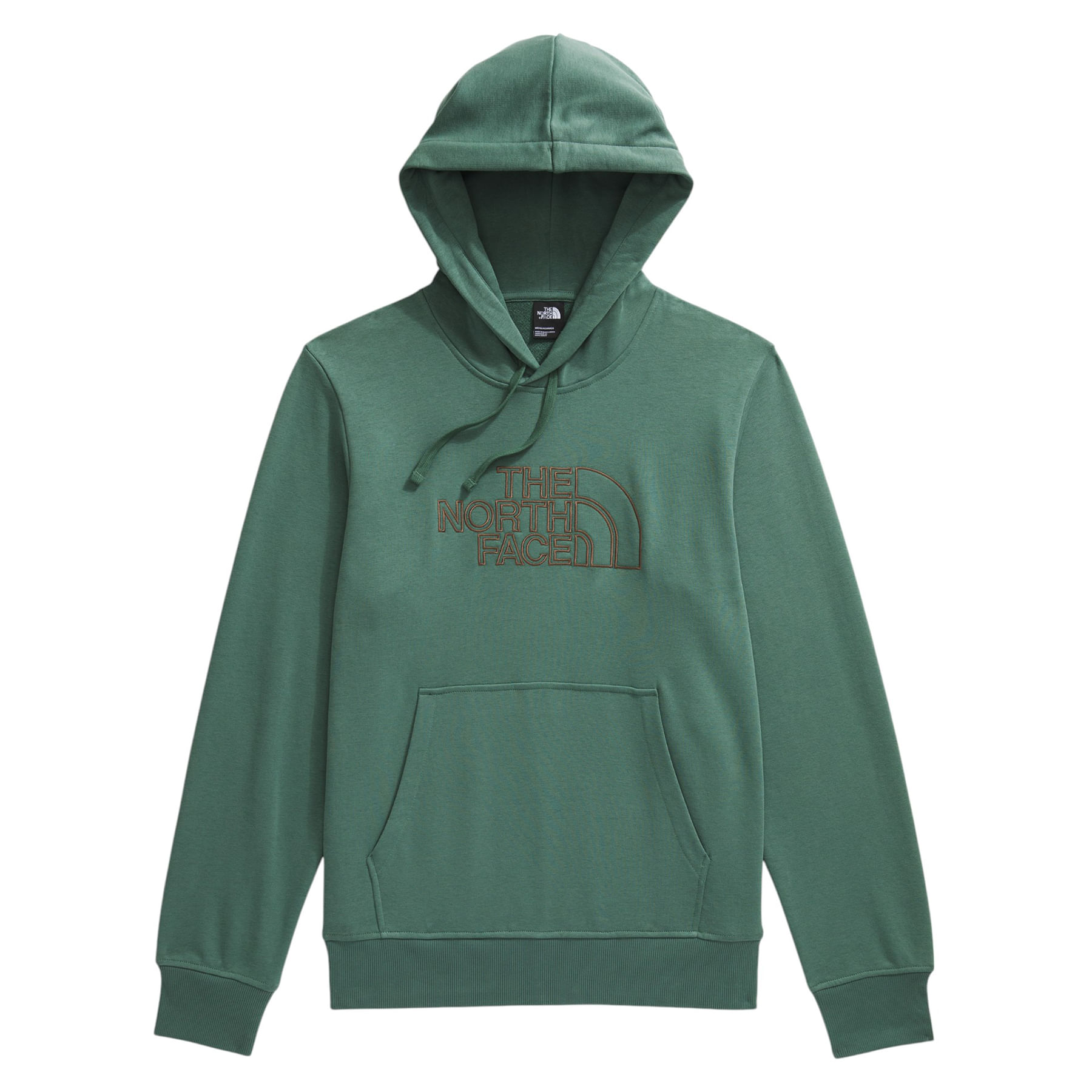 The-North-Face-Drew-Peak-Light-Hoodie---Men-s-Duck-Green---Latte
