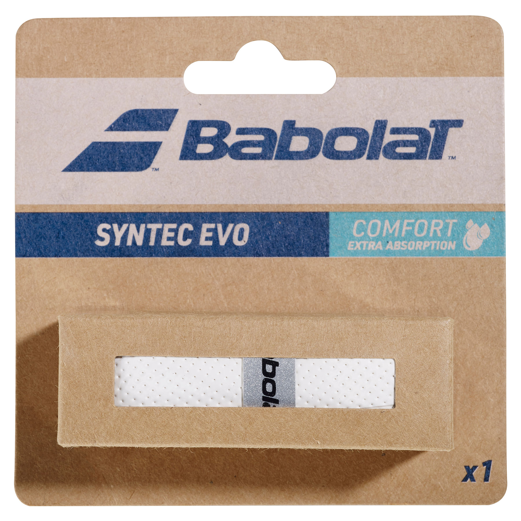 Babolat-Syntec-Evo-Replacement-Grip-White