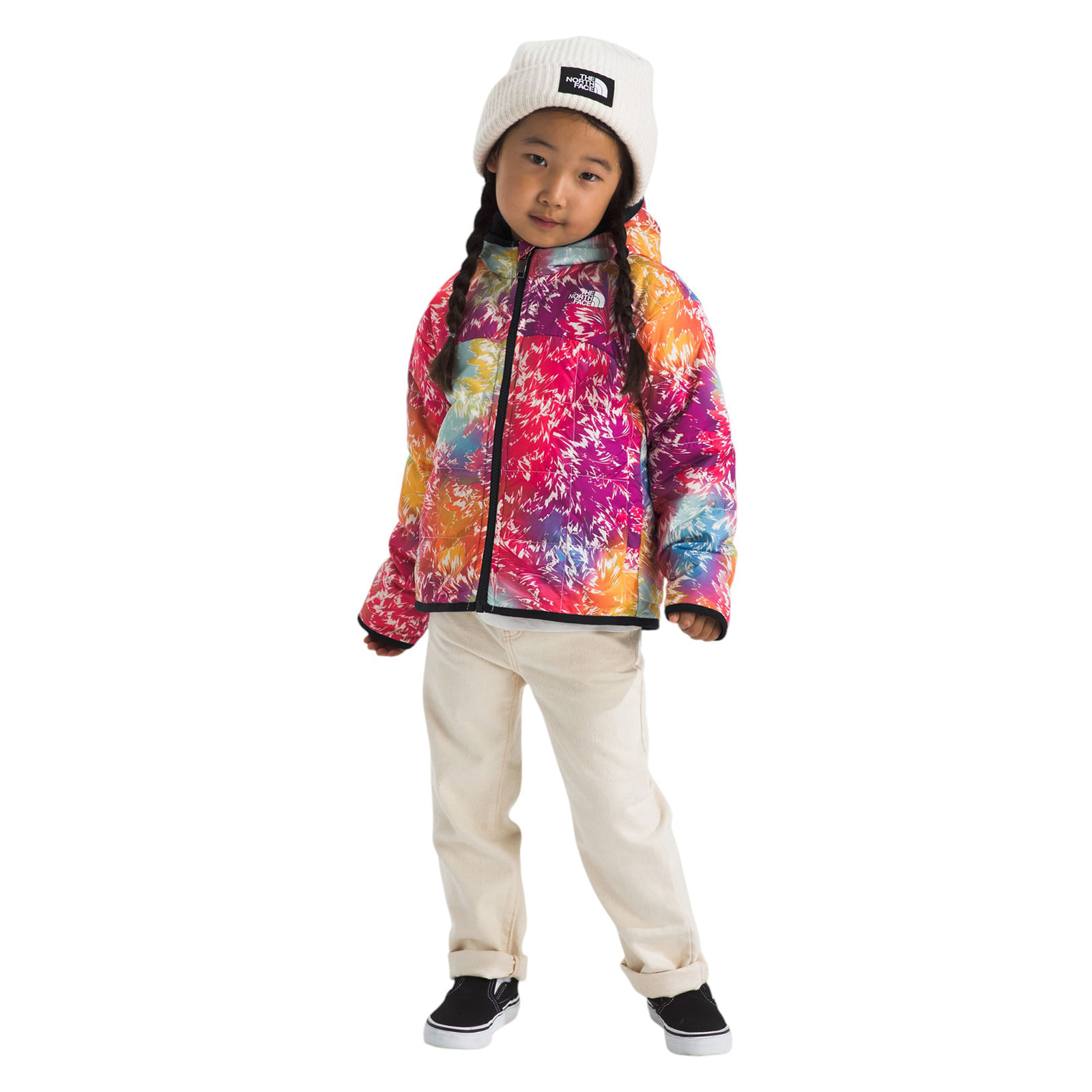 V nuna② Girls Zip-Front Hooded Mid Cinch Puffer | Puffer Jacket