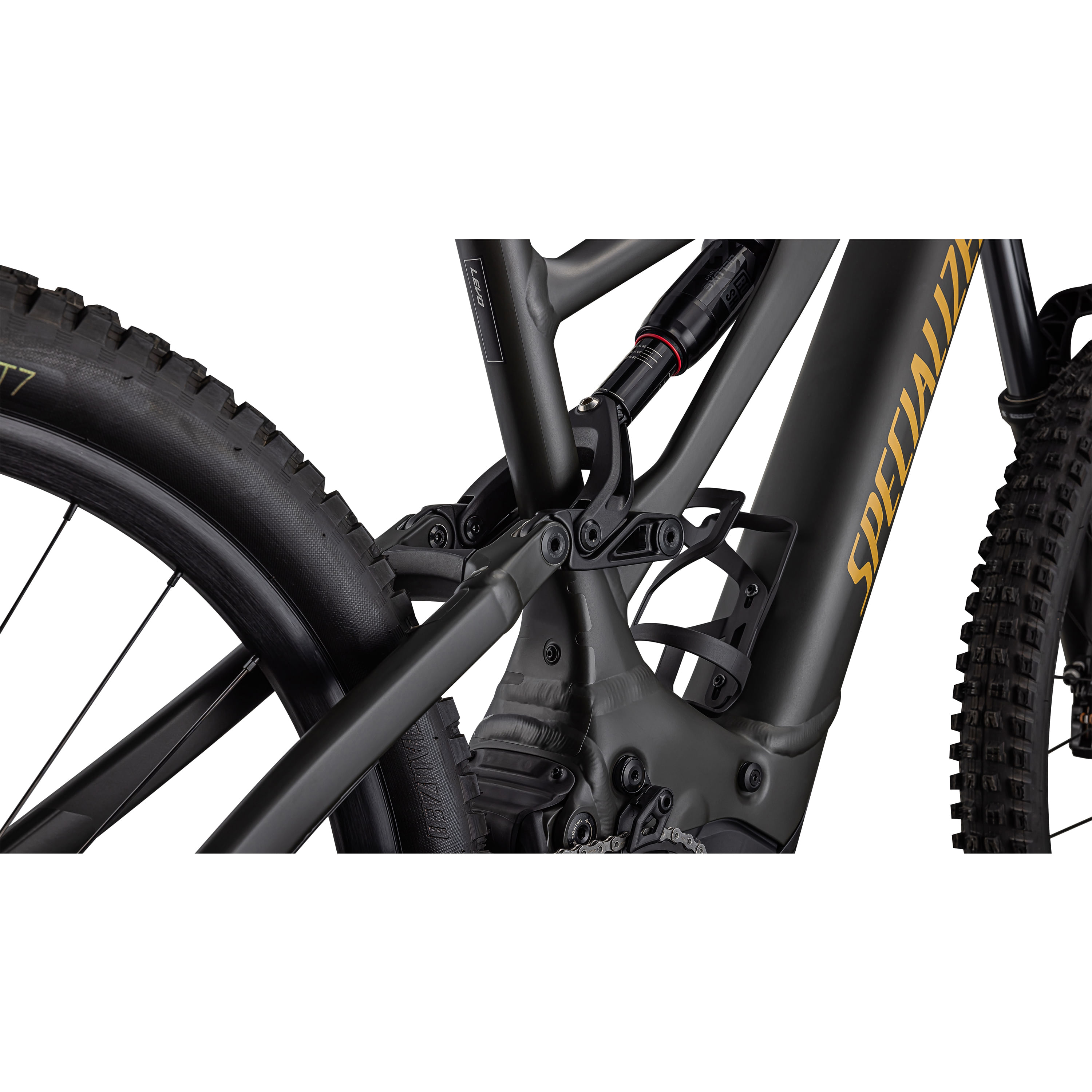 Specialized-Turbo-Levo-Alloy-Bike---2025-Satin-Dark-Moss-Green---Harvest-Gold