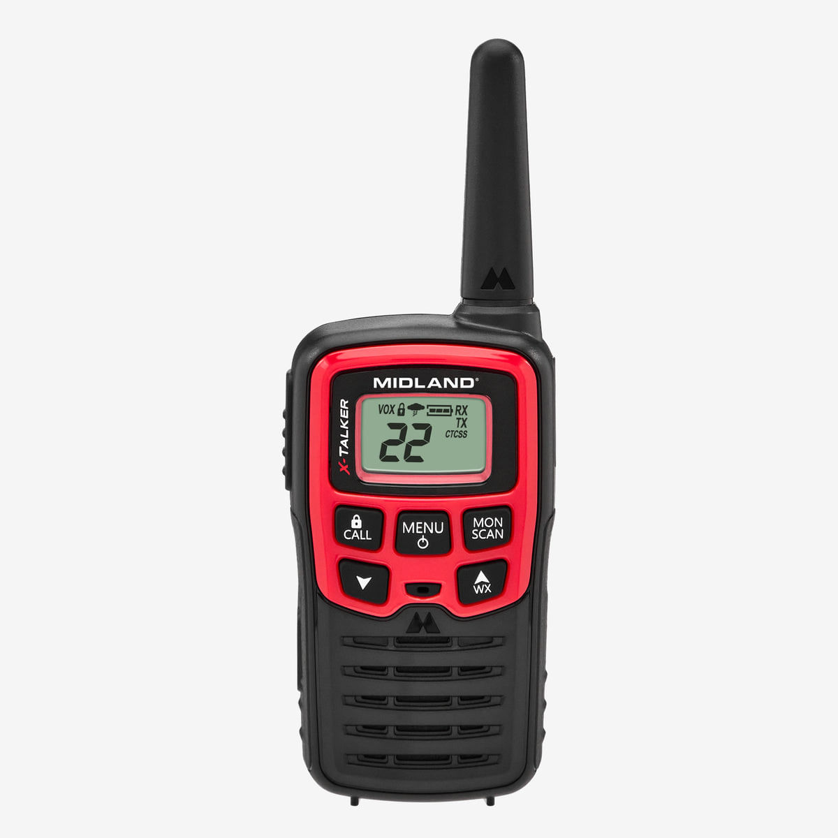 X-Talker-T31-GMRS-Handheld-Radio-Black---Red