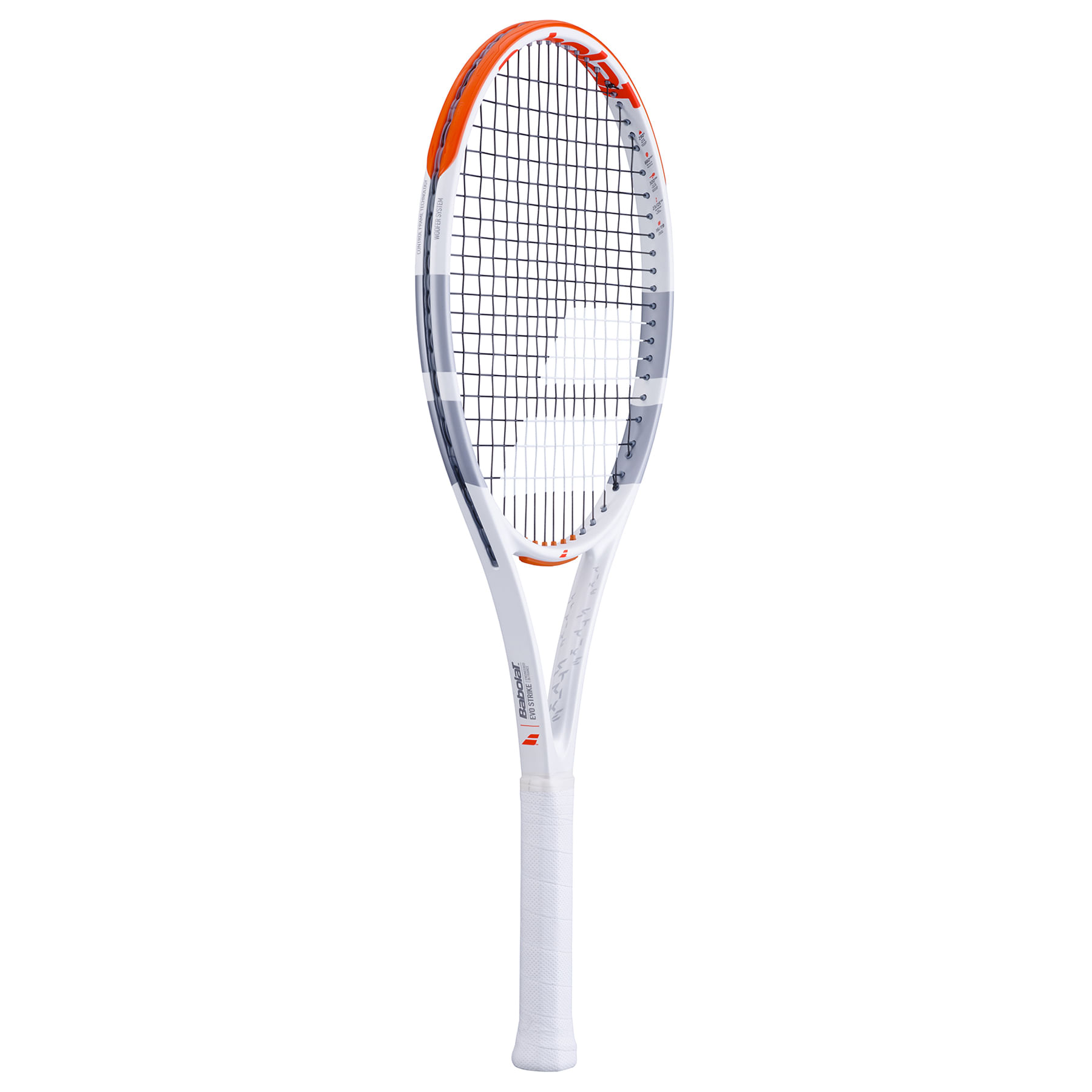 Babolat-Evo-Strike-Gen2-Strung-Racquet-White---Red---Black