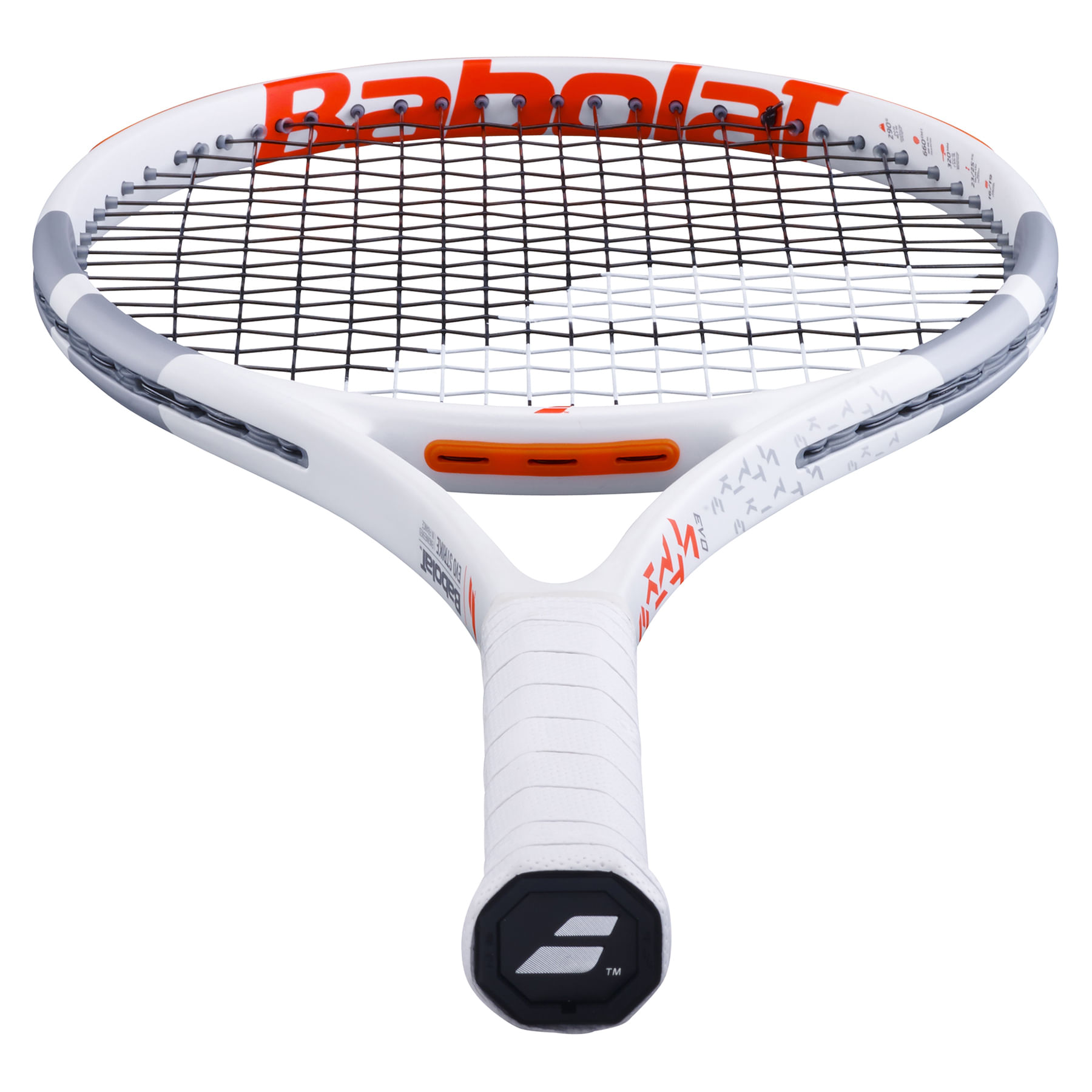 Babolat-Evo-Strike-Gen2-Strung-Racquet-White---Red---Black