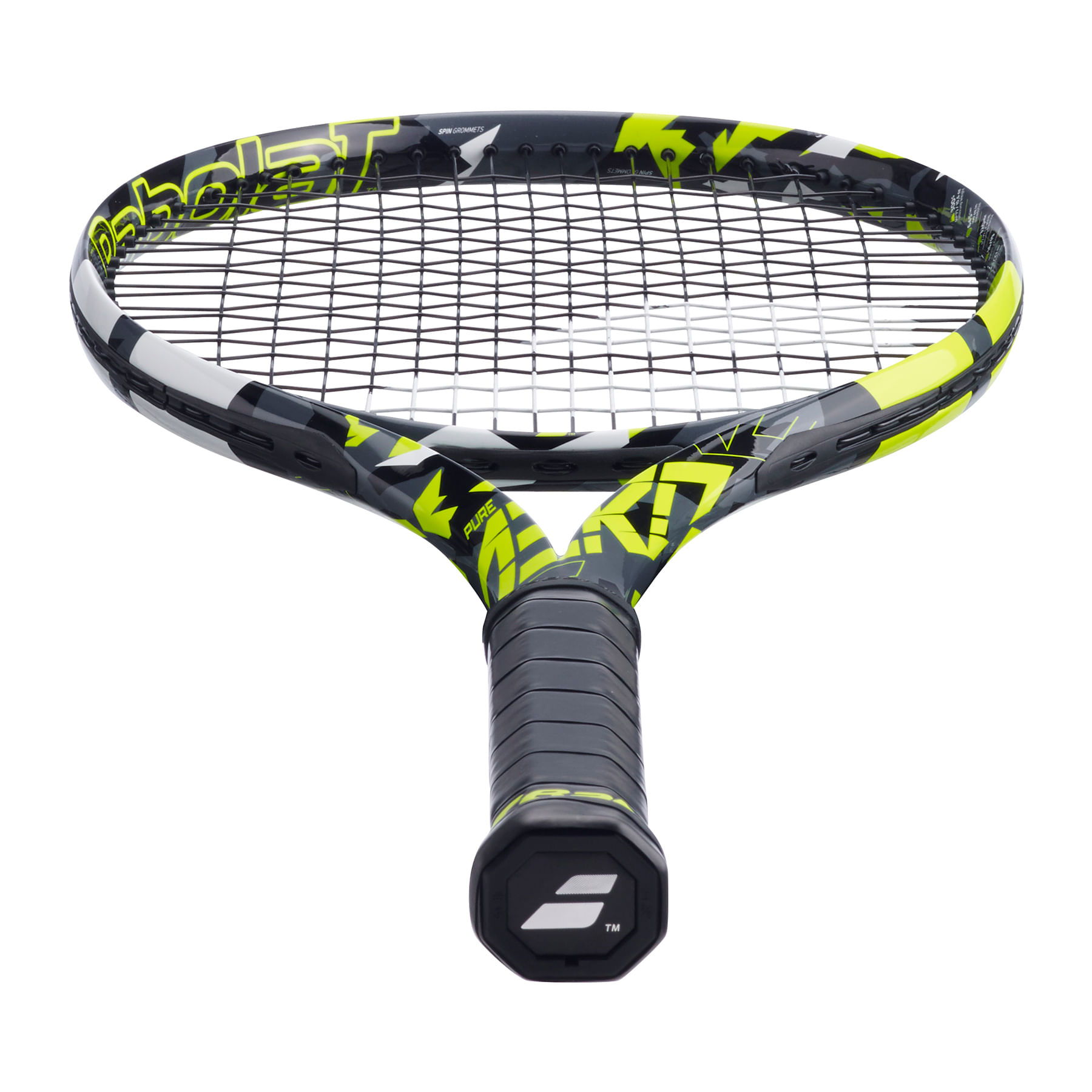 Babolat-Atomic-Pure-Aero-Tennis-Racquet--Unstrung--Grey---Yellow---White
