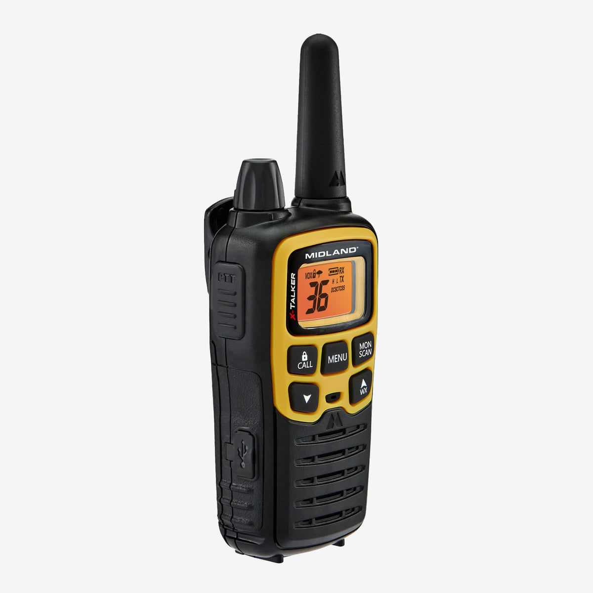 Midland-TT61VP3-36-Channel-GMRS-2-Way-Radios-Black---Highlight-Yellow