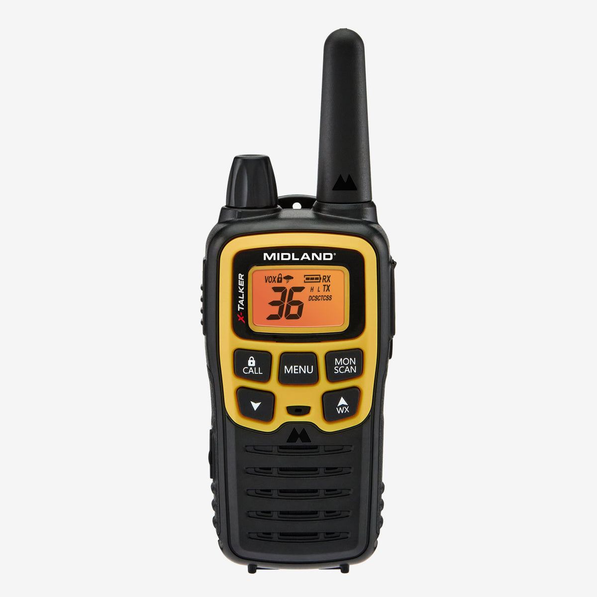 Midland-TT61VP3-36-Channel-GMRS-2-Way-Radios-Black---Highlight-Yellow