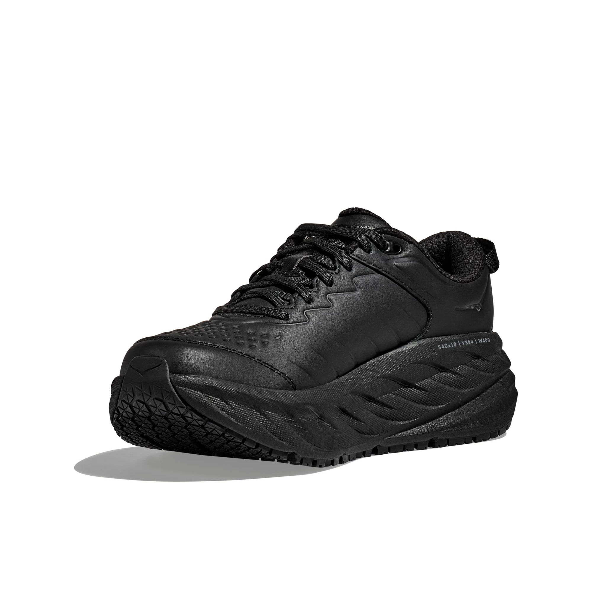 HOKA-Bondi-SR-Work-Shoes---Men-s-Black---Black