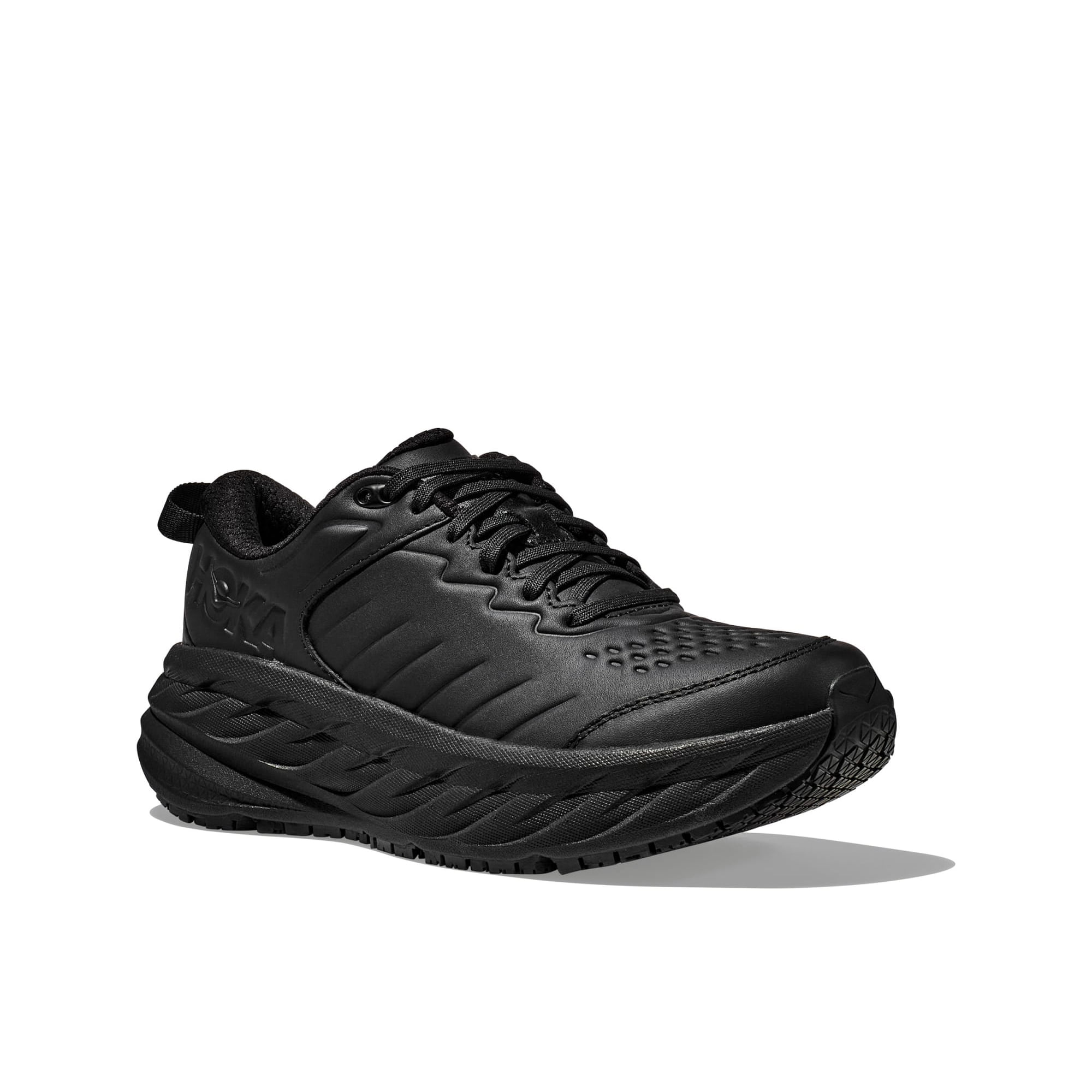HOKA-Bondi-SR-Work-Shoes---Men-s-Black---Black