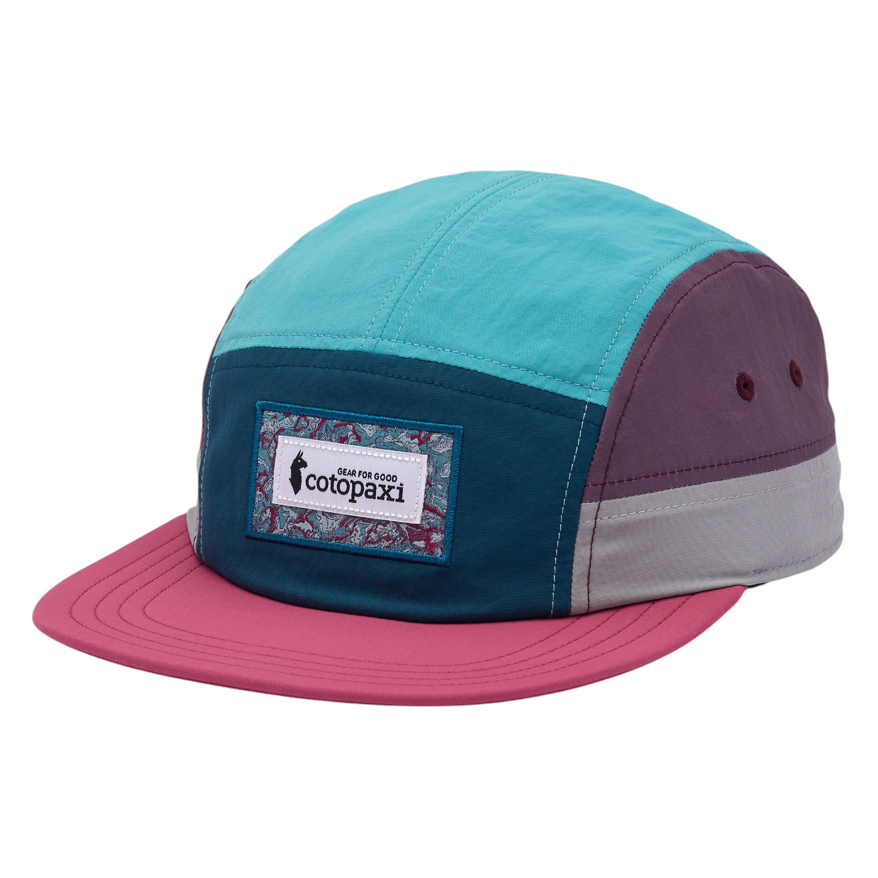 Cotopaxi-Tech-5-panel-Hat-Abyss---Sangria