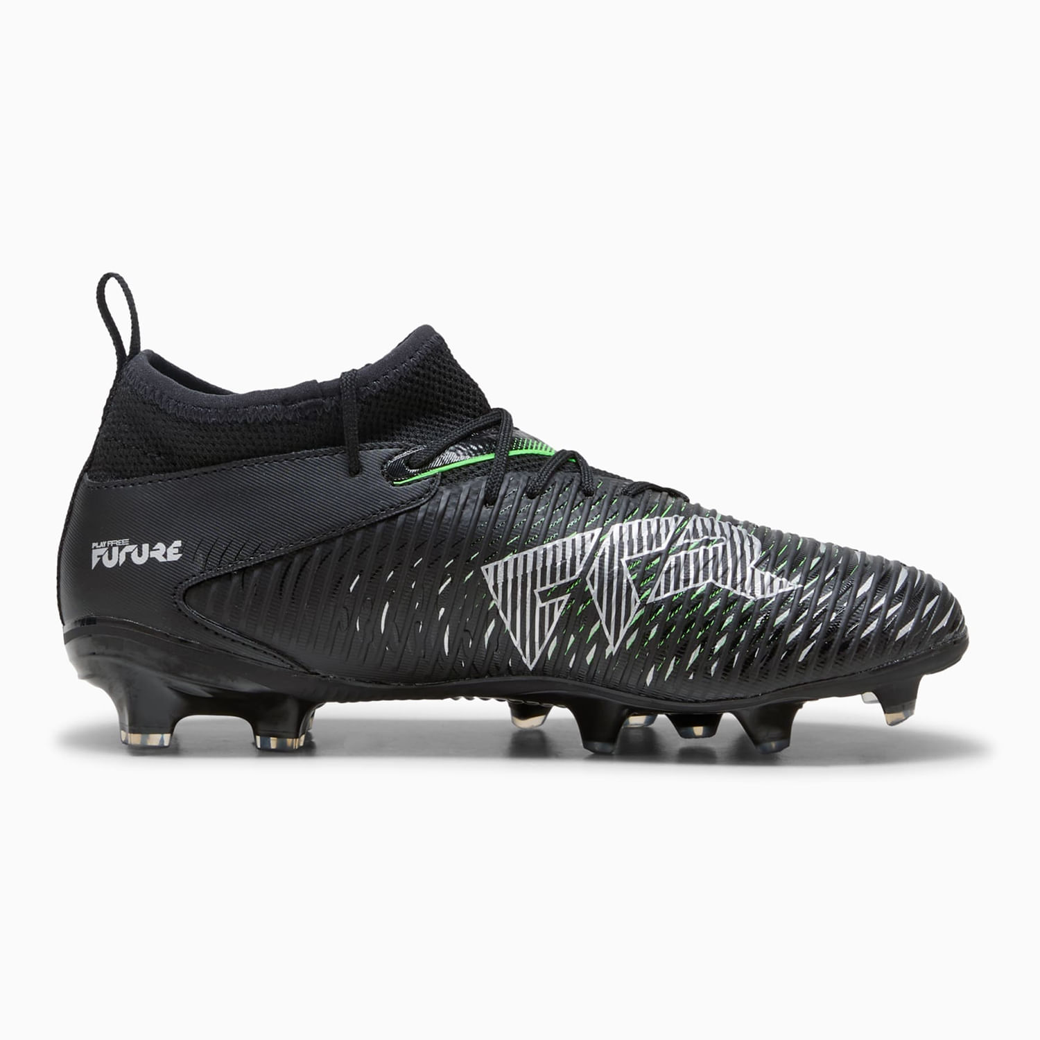 Puma-Future-8-Match-Firm-Ground-Artificial-Ground-Cleat---Youth-PUMA-Black---Cool-Light-Gray---Fluo-Green