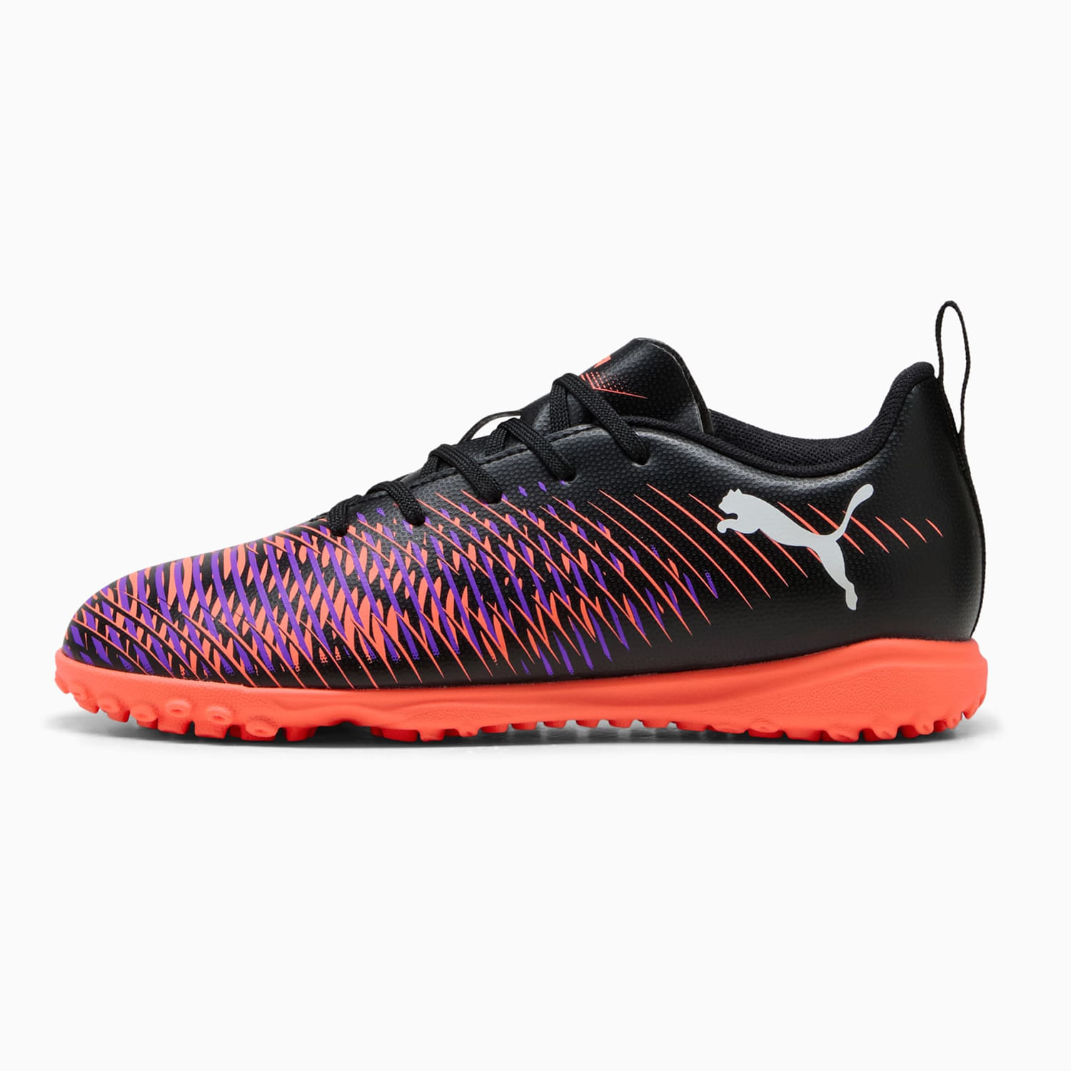 Puma-Future-8-Play-Firm-Ground-Artificial-Ground-Cleat--Youth-PUMA-Black---PUMA-White---Glowing-Red